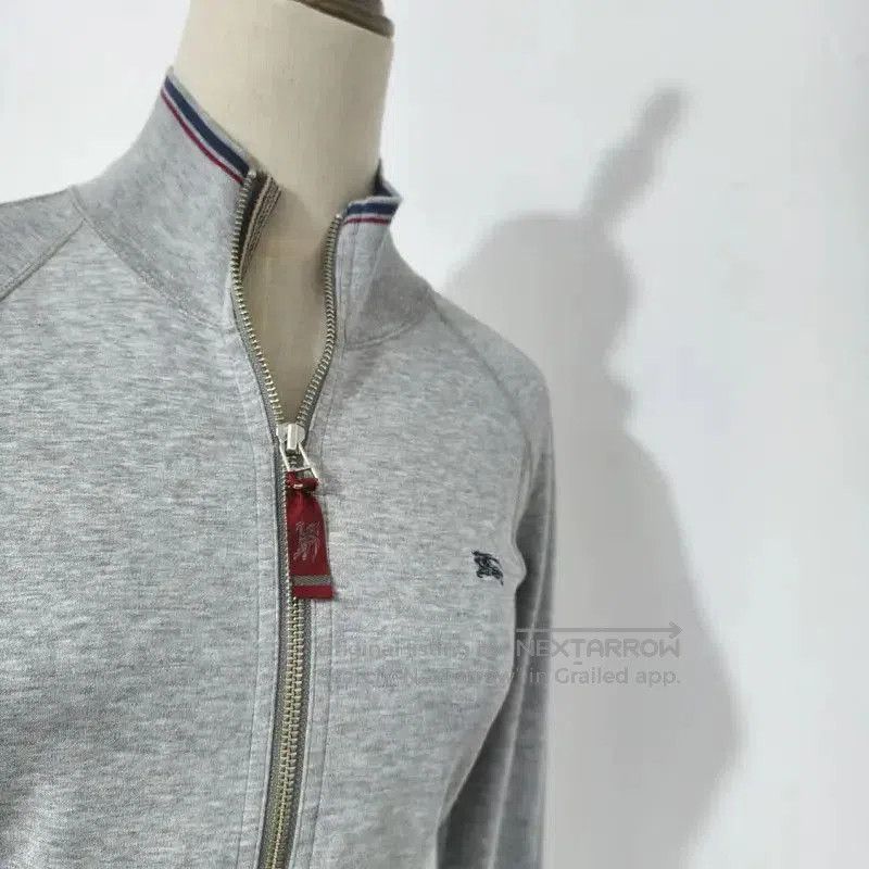 Burberry Burberry Grey Cotton Long Sleeve Cardigan for Women. Size M / US 6-8 / IT 42-44 - 4 Thumbnail