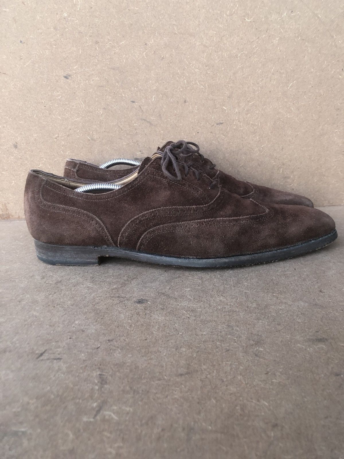 Crockett & Jones Chrockett &Jones Brown Suede Men’s Shoes Size 7.5 D Size US 7.5 / EU 40-41 - 3 Thumbnail