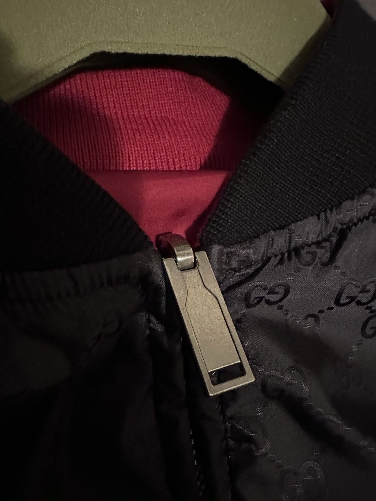 Gucci Gucci REVERSIBLE GG NYLON BOMBER JACKET 50 IT Medium-Large Size US M / EU 48-50 / 2 - 8 Thumbnail