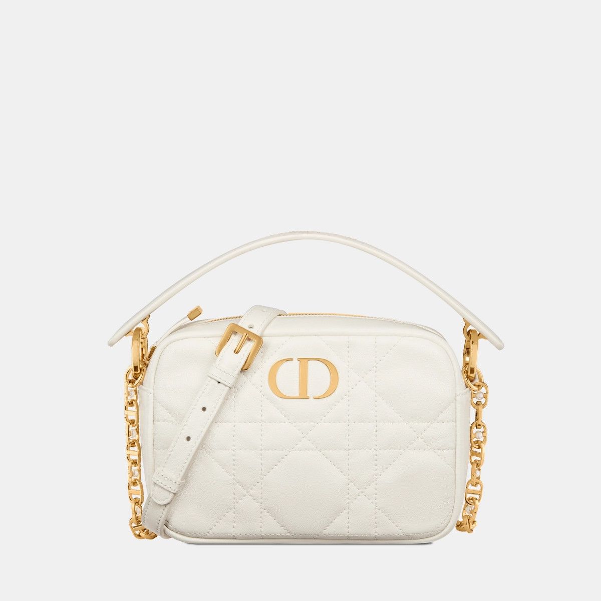 Dior o1bcso1str0226 Size:OS/Top Handle Camera Bag in White Size ONE SIZE - 2 Thumbnail