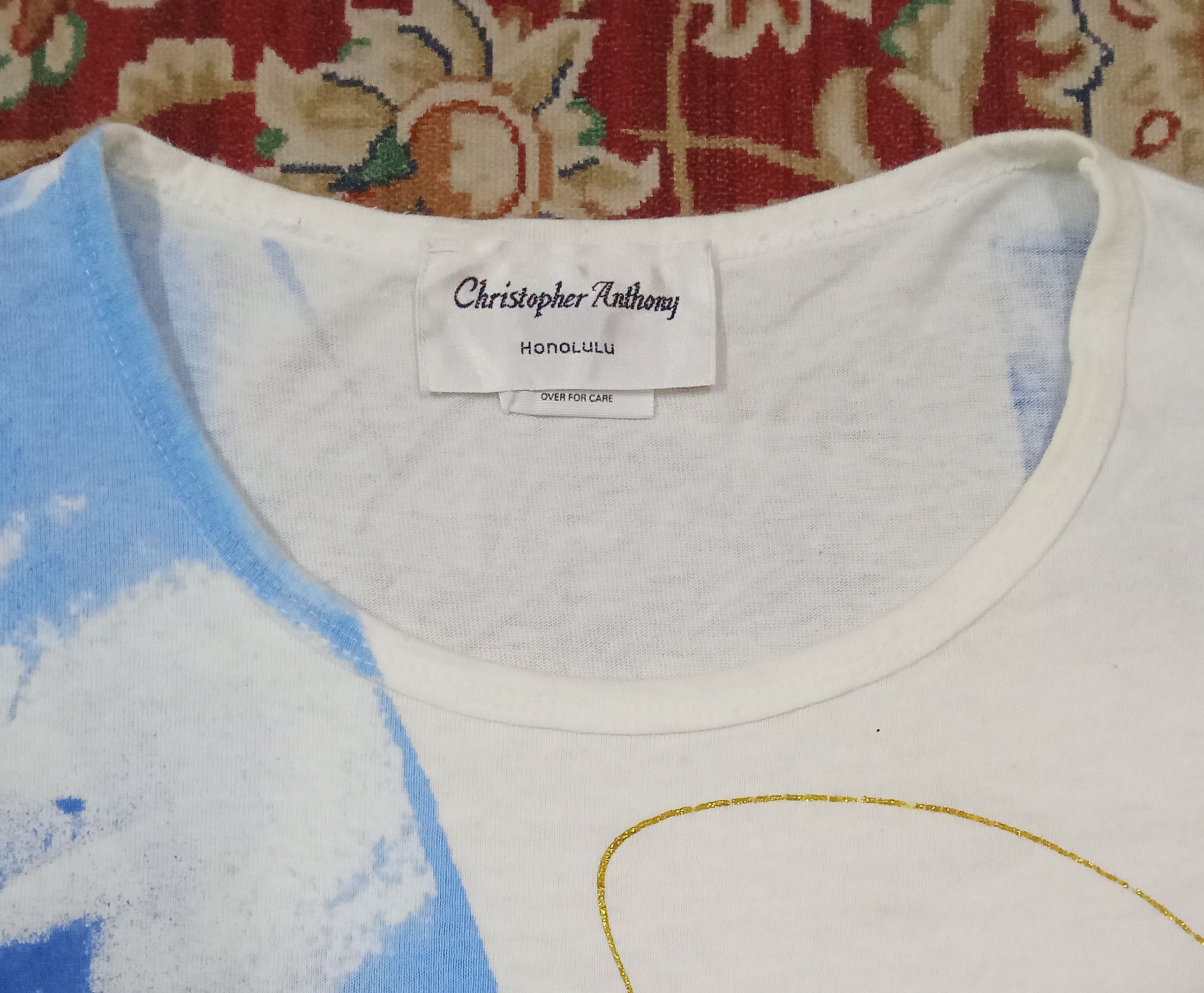 Anvil × Vintage Vintage Christopher Anthony Honolulu Art T Shirt Size S / US 4 / IT 40 - 5 Thumbnail