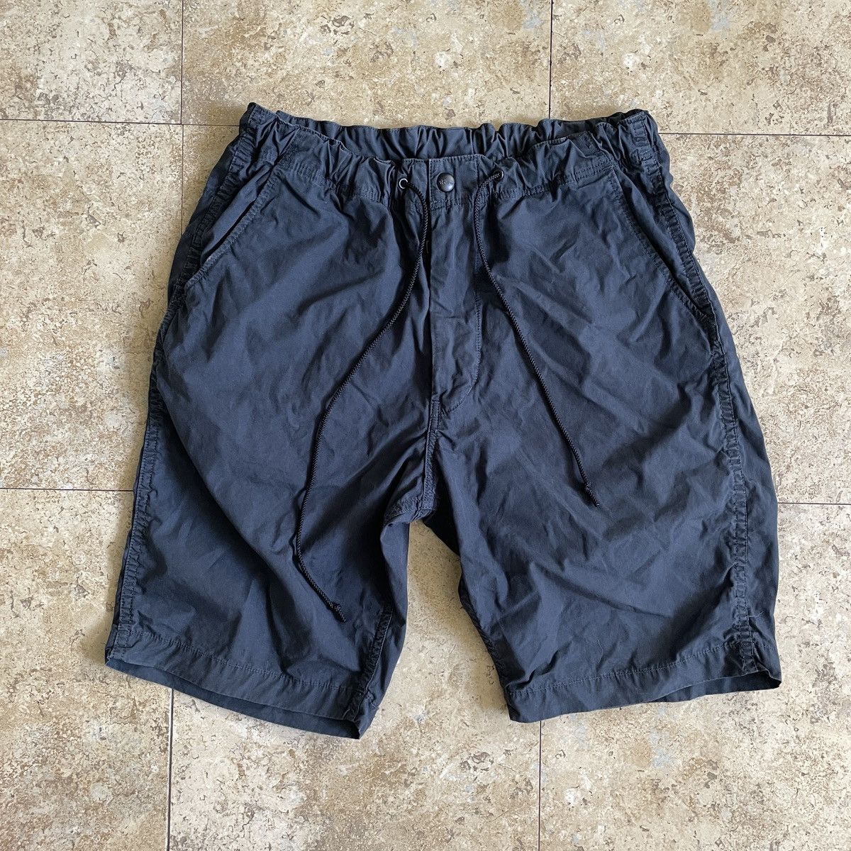 Orslow Orslow New Yorker Straight-Leg Cotton Shorts Size US 29 - 1 Thumbnail