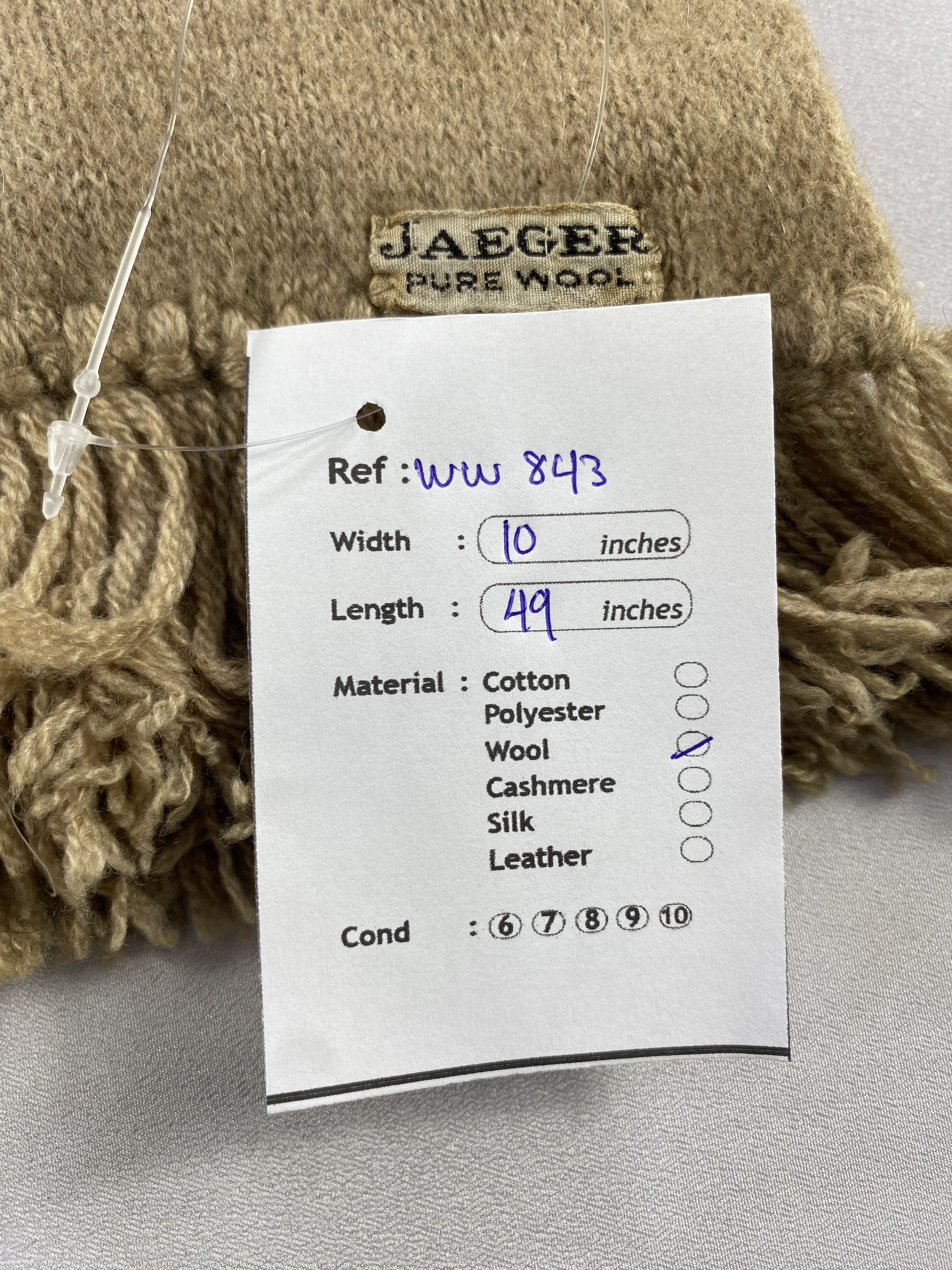 Jaeger × Vintage Jaeger Scarf / Muffler / Neckwear Size ONE SIZE - 7 Thumbnail