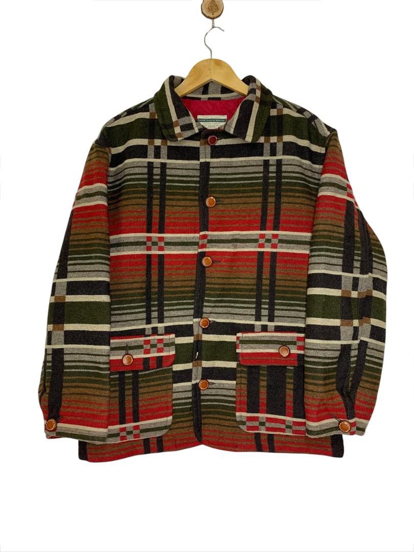 Vintage Vintage United Colour of Benetton Blanket Native Jacket Size US M / EU 48-50 / 2 - 1 Thumbnail