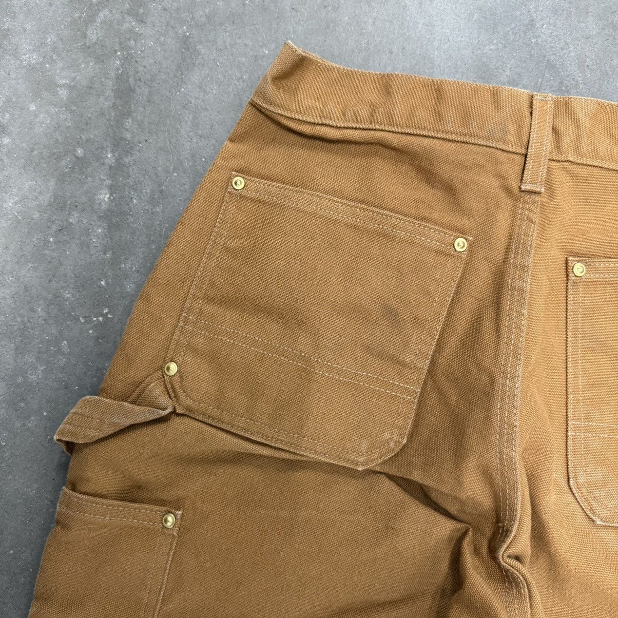 Carhartt × Vintage Vintage Distressed Carhartt Double Knee Work Carpenter Pants Size US 27 - 13 Thumbnail