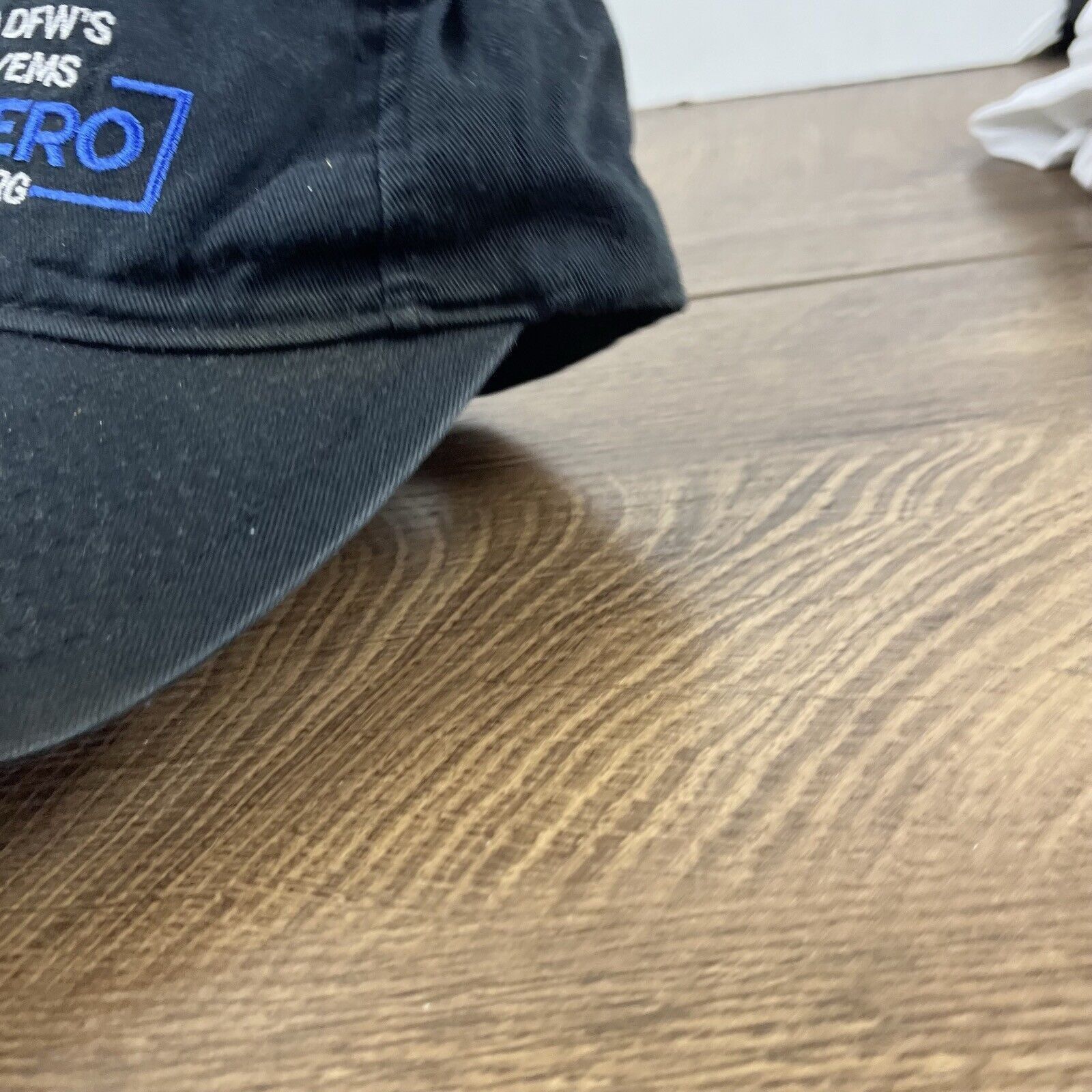 Other Feed A Hero Hat DFW Black Cap Adjustable Hat Black Adult Fit Size ONE SIZE - 8 Thumbnail