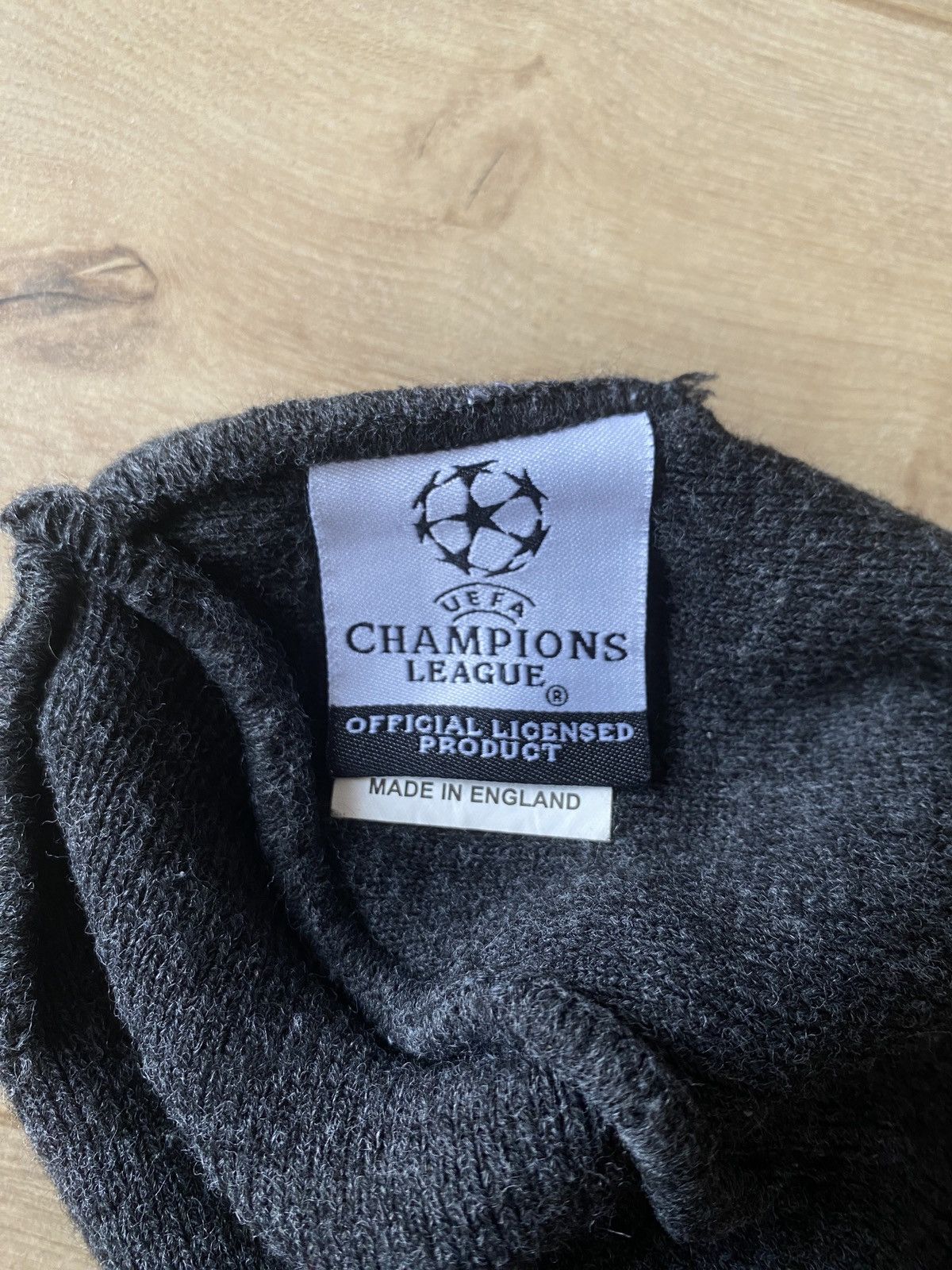 Vintage Champions League Beanie Football Archive Merch Fifa Uefa Size ONE SIZE - 4 Thumbnail