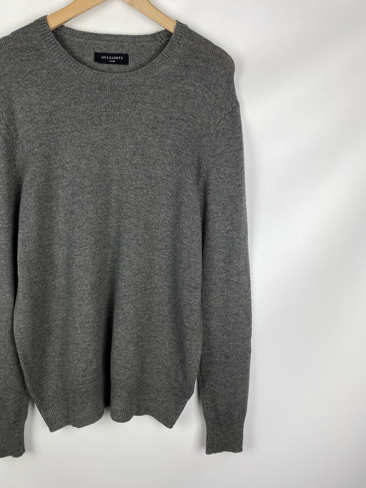 Allsaints Allsaints Travon Crew men’s wool blend sweater pullover Size US L / EU 52-54 / 3 - 3 Thumbnail