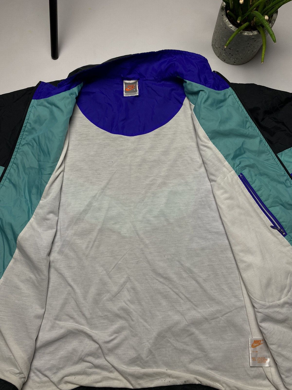Nike × Vintage Nike vintage very rare jacket y2k Size US L / EU 52-54 / 3 - 10 Thumbnail
