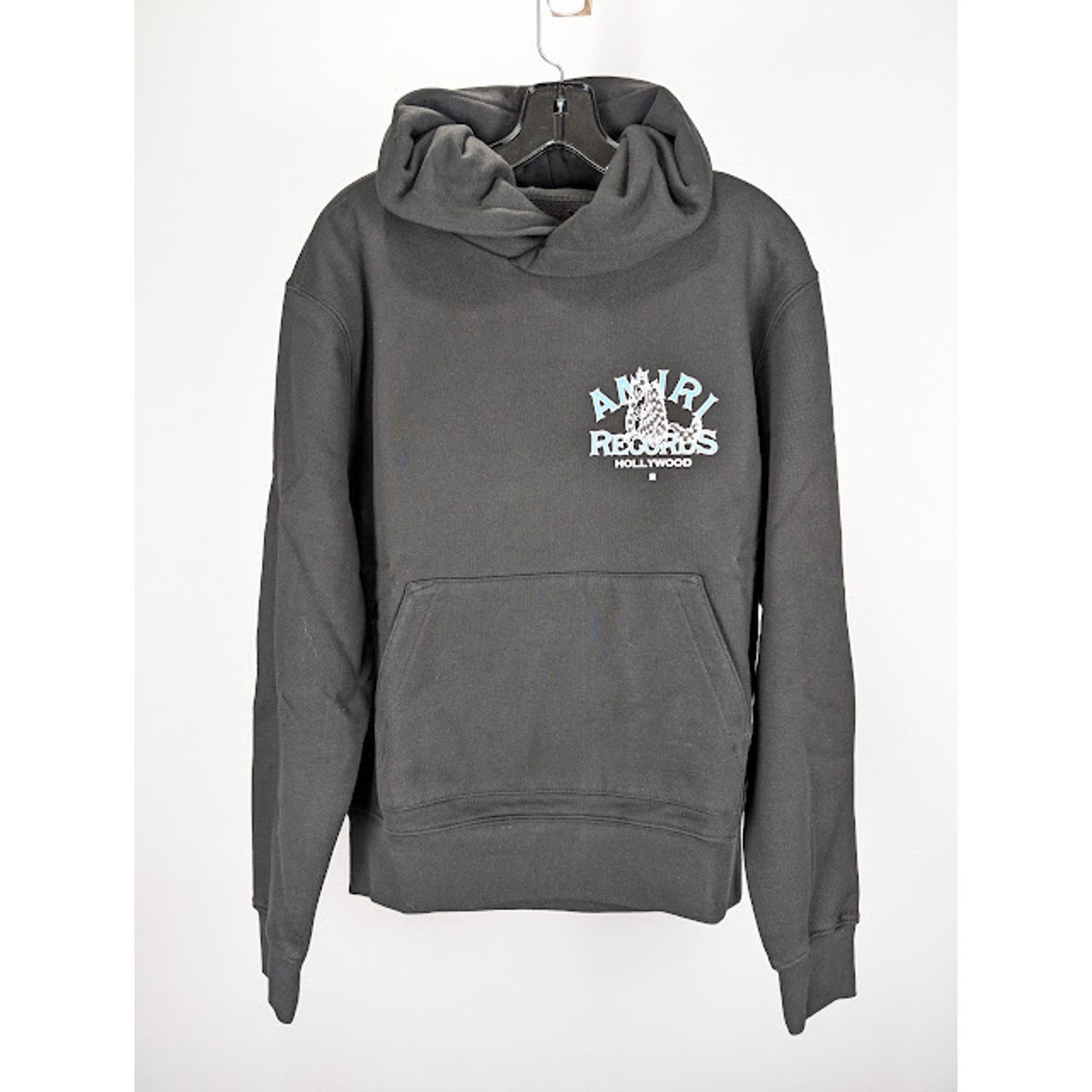 Amiri o1rshd1 Records Wolf Hoodie in Black Size US XXL / EU 58 / 5 - 1 Thumbnail