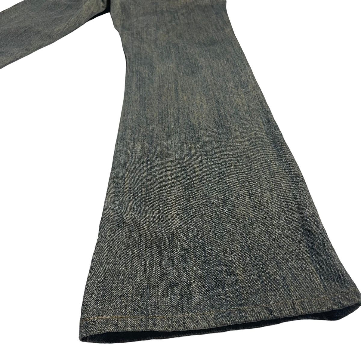 If Six Was Nine 🇯🇵 VINTAGE GOLD RUSH RUSTY MUD WASHED DENIM PANTS Size US 30 / EU 46 - 11 Thumbnail