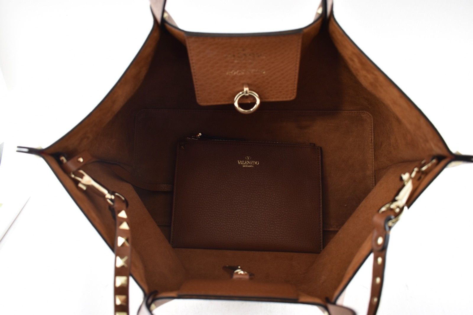 Valentino Valentino Garavani Rockstud Medium HG5 Leather Shoulder Bag Size ONE SIZE - 13 Thumbnail