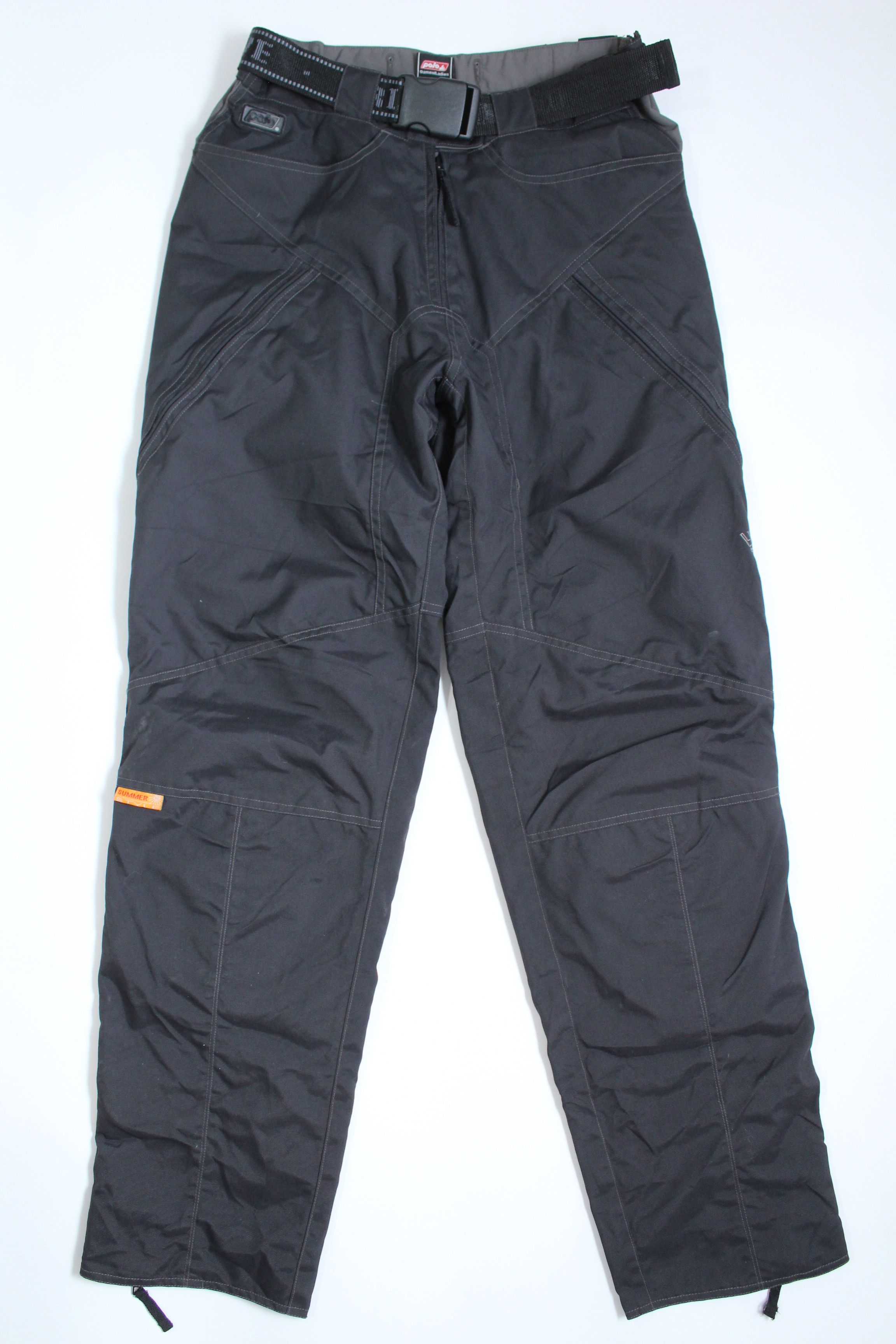 image of Indian Motercycles x Moto Polo Driver Textile Motorcycle Pants Womens Size S Hype in Black