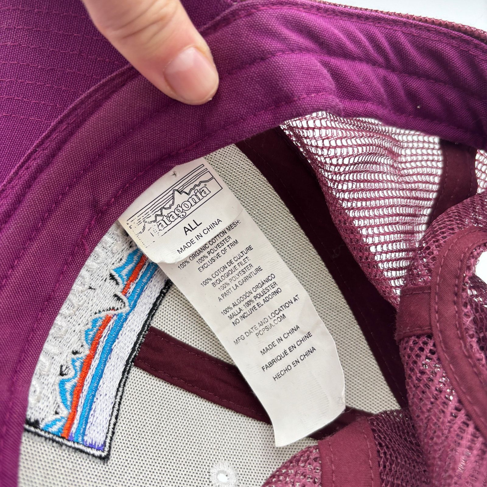 Patagonia Patagonia P-6 Logo LoPro Mesh Trucker Hat Snapback Gorpcore Size ONE SIZE - 8 Thumbnail