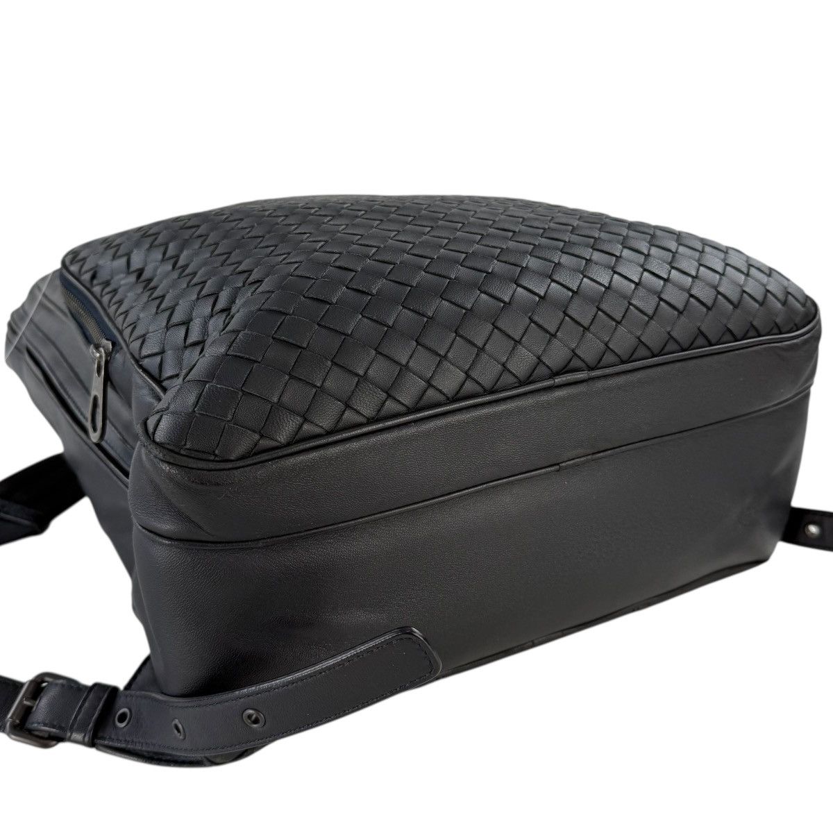 Bottega Veneta Bottega Veneta Intrecciato Leather Backpack Size ONE SIZE - 11 Thumbnail