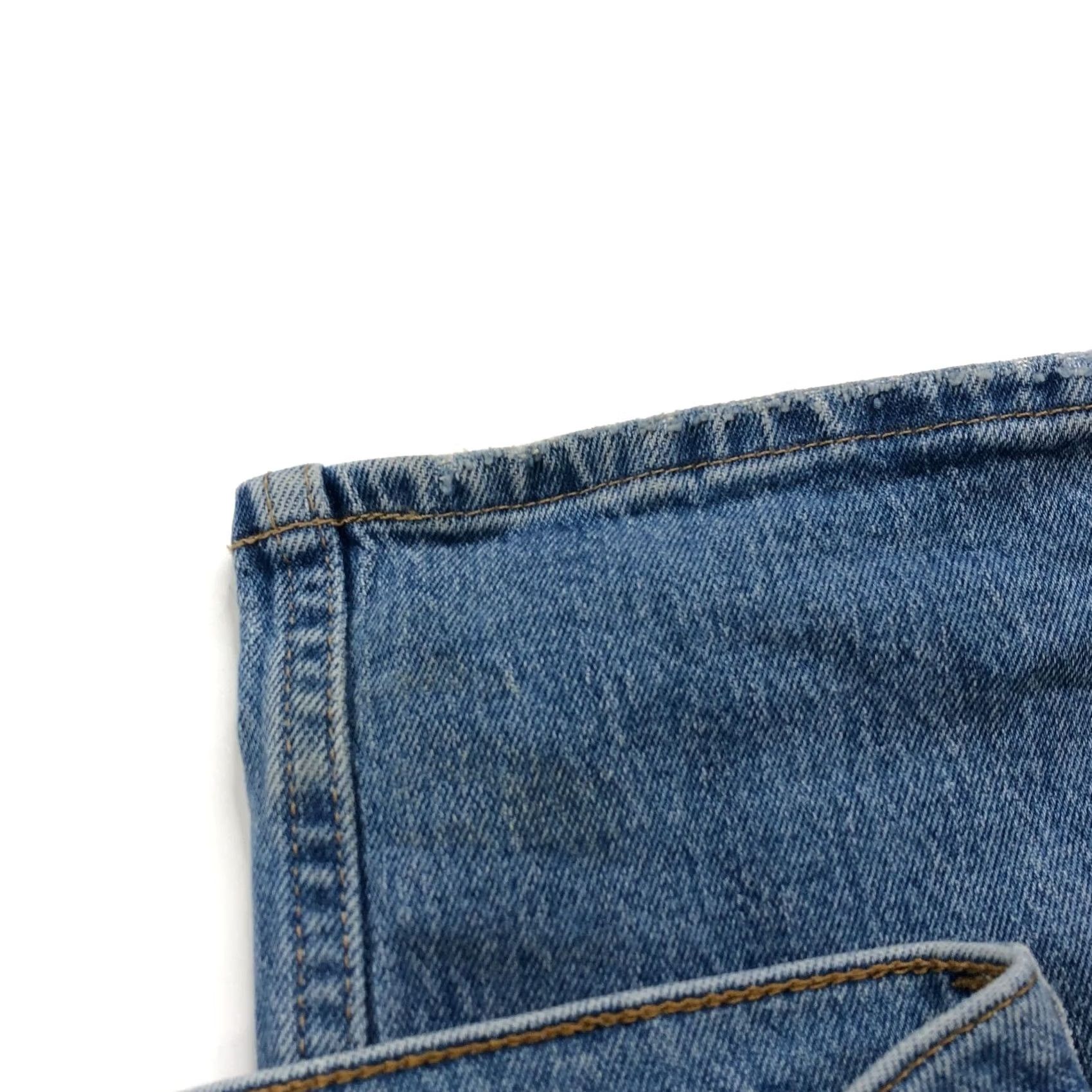 Abercrombie & Fitch Abercrombie & Fitch The 90's Straight Ultra High Rise Jeans 8R/29 30W 31L Denim Blue Womens Regular 5-Pocket Vintage? No Size 29" - 2 Thumbnail