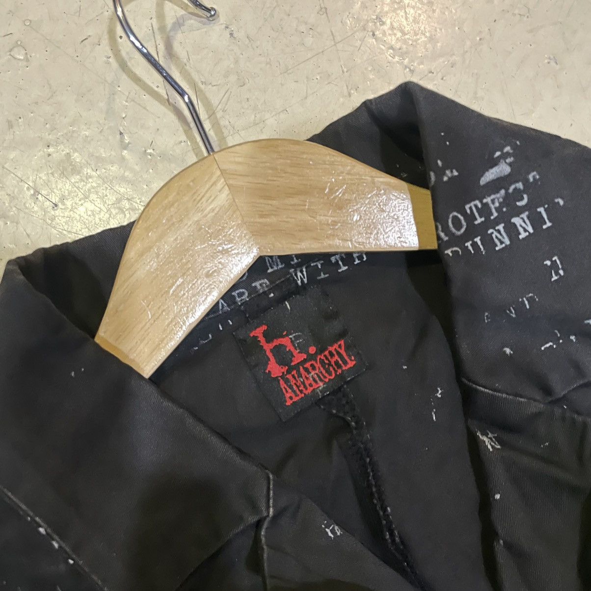 Japanese Brand h. anarchy for plus H. NAOTO seditionaries/punk jacket Size US M / EU 48-50 / 2 - 3 Thumbnail