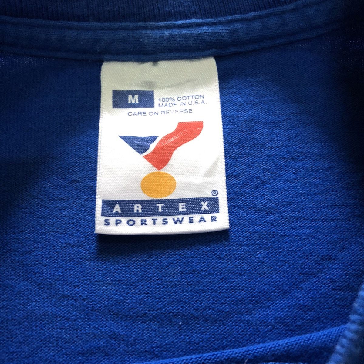 NFL × Vintage Vintage 90s New York Giants NFL Single Stich Tshirt Size US M / EU 48-50 / 2 - 5 Thumbnail