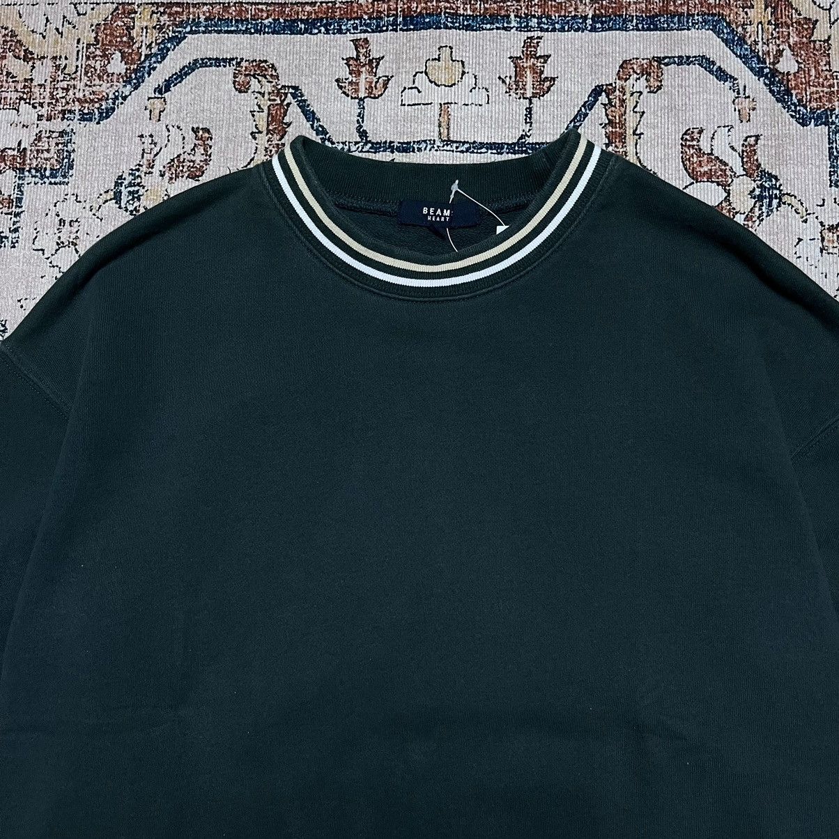Beams Plus × Japanese Brand × Vintage Vintage Beams Hearts Sweatshirts Size US M / EU 48-50 / 2 - 2 Thumbnail