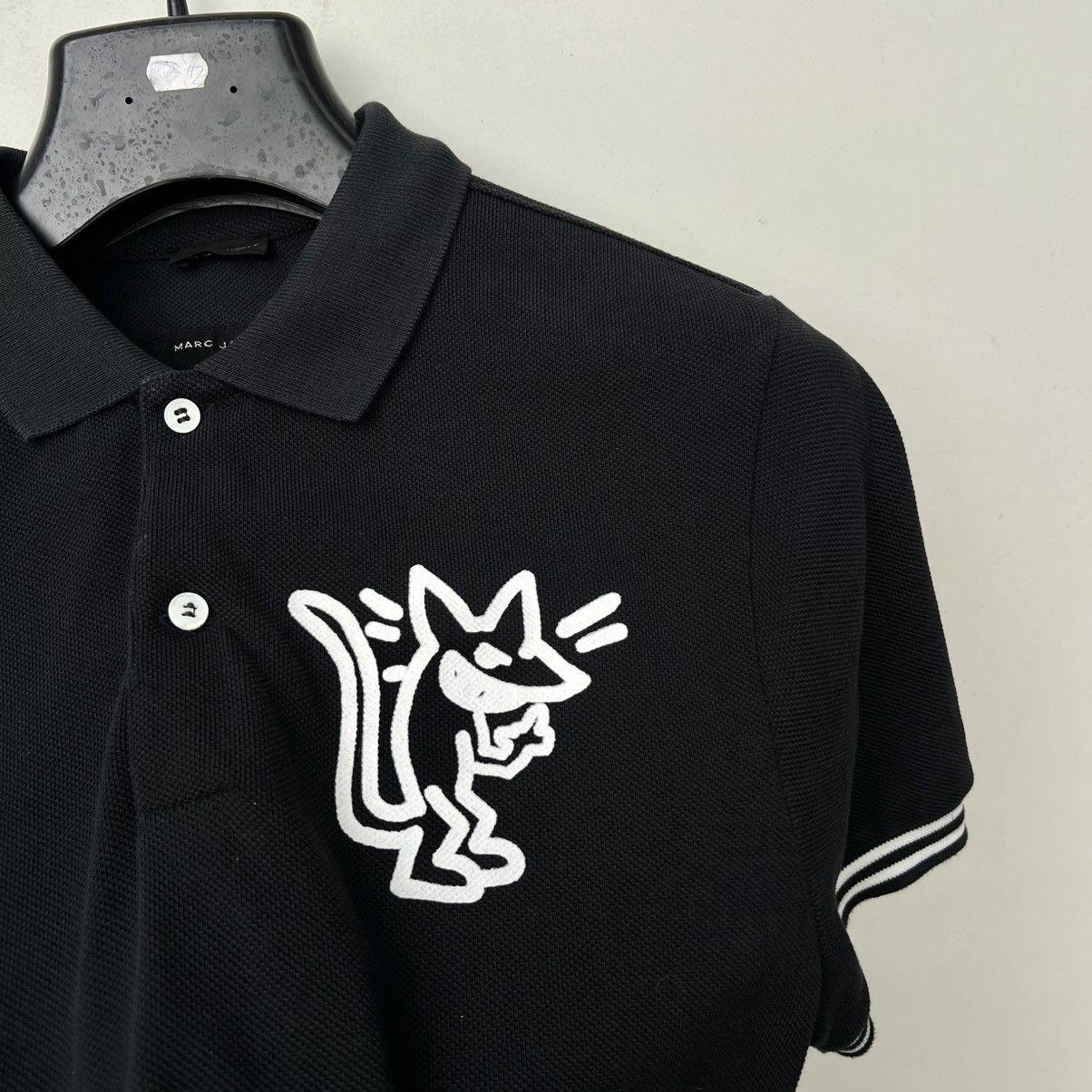 Marc Jacobs Marc Jacobs Sticky Rat Graphic Black Polo Size US S / EU 44-46 / 1 - 3 Thumbnail