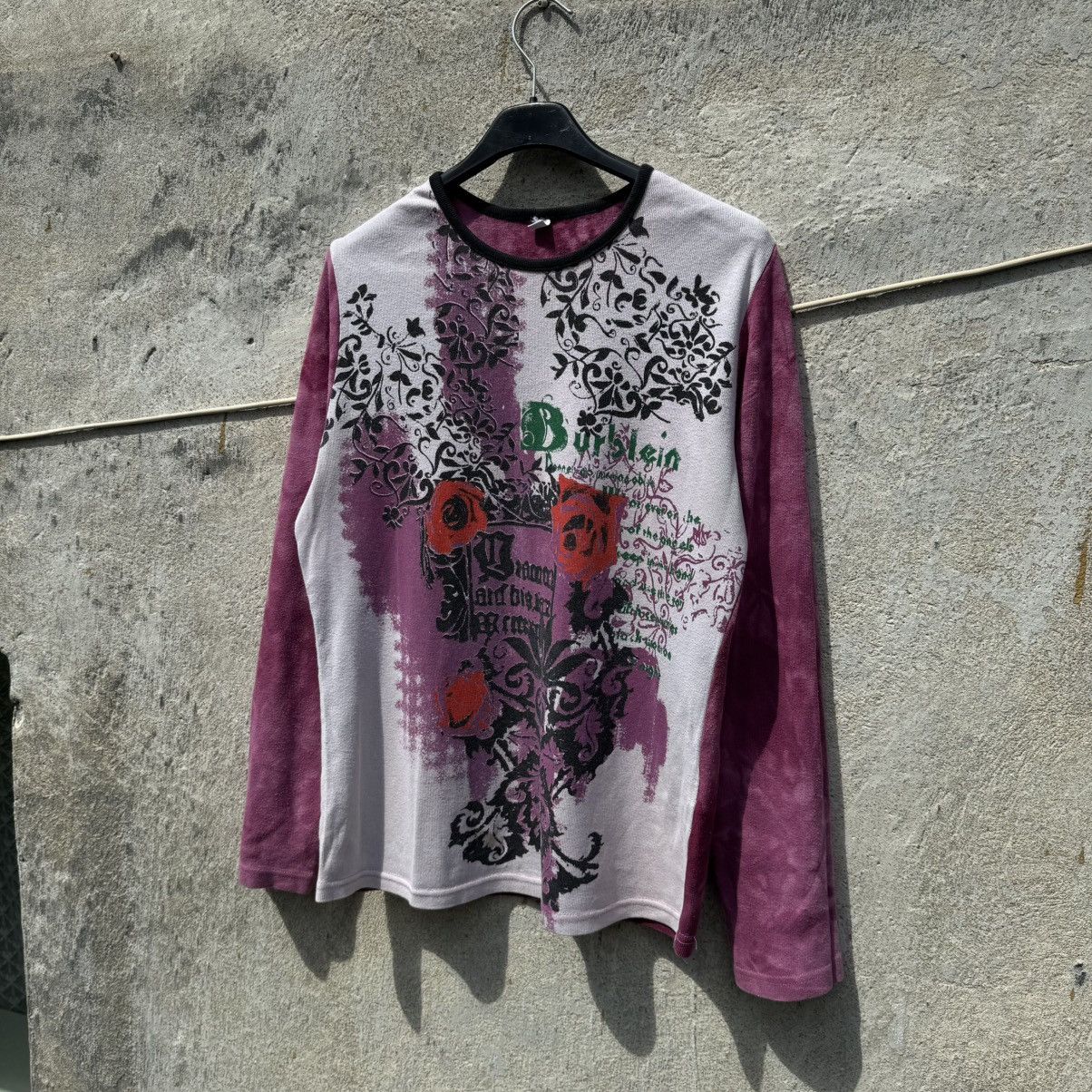 Jean Paul Gaultier Y2K Longsleeve Top Jean Paul Gaultier Style Tie-Dye AOP JPG Size L / US 10 / IT 46 - 4 Thumbnail