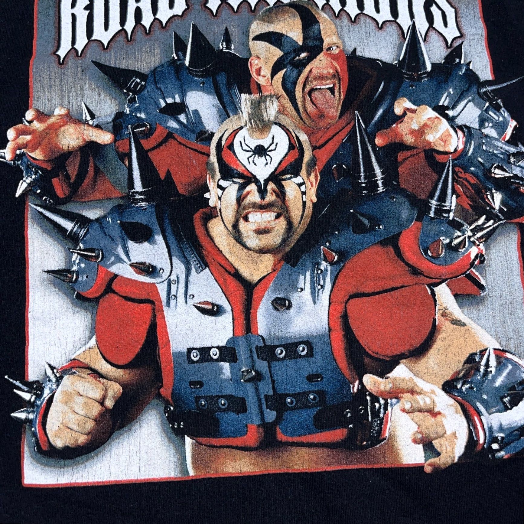 Vintage VINTAGE WWE Road Warriors Shirt Men 2XL Black T-Shirt WWE Y2K 90s 2000s Size US XXL / EU 58 / 5 - 3 Thumbnail