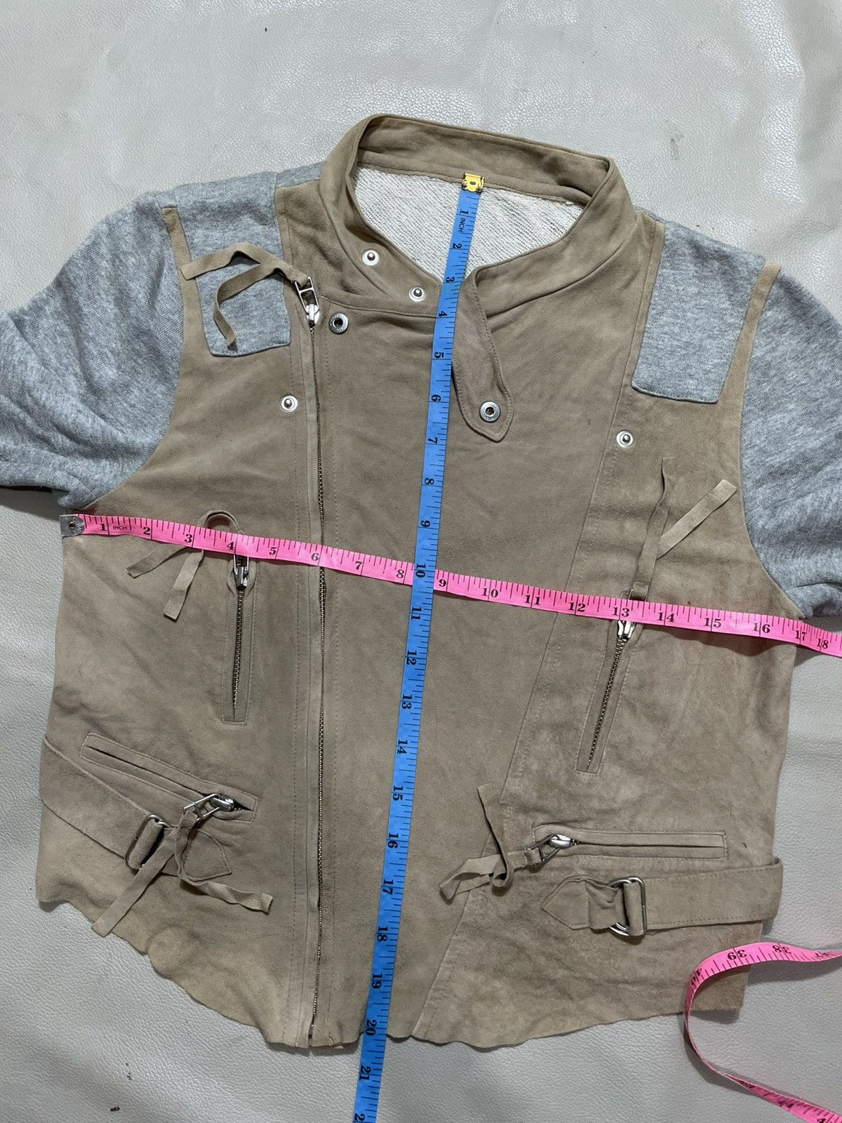GOA 2000s Ritsuko Shiraham Suede Jacket Size S / US 4 / IT 40 - 8 Thumbnail