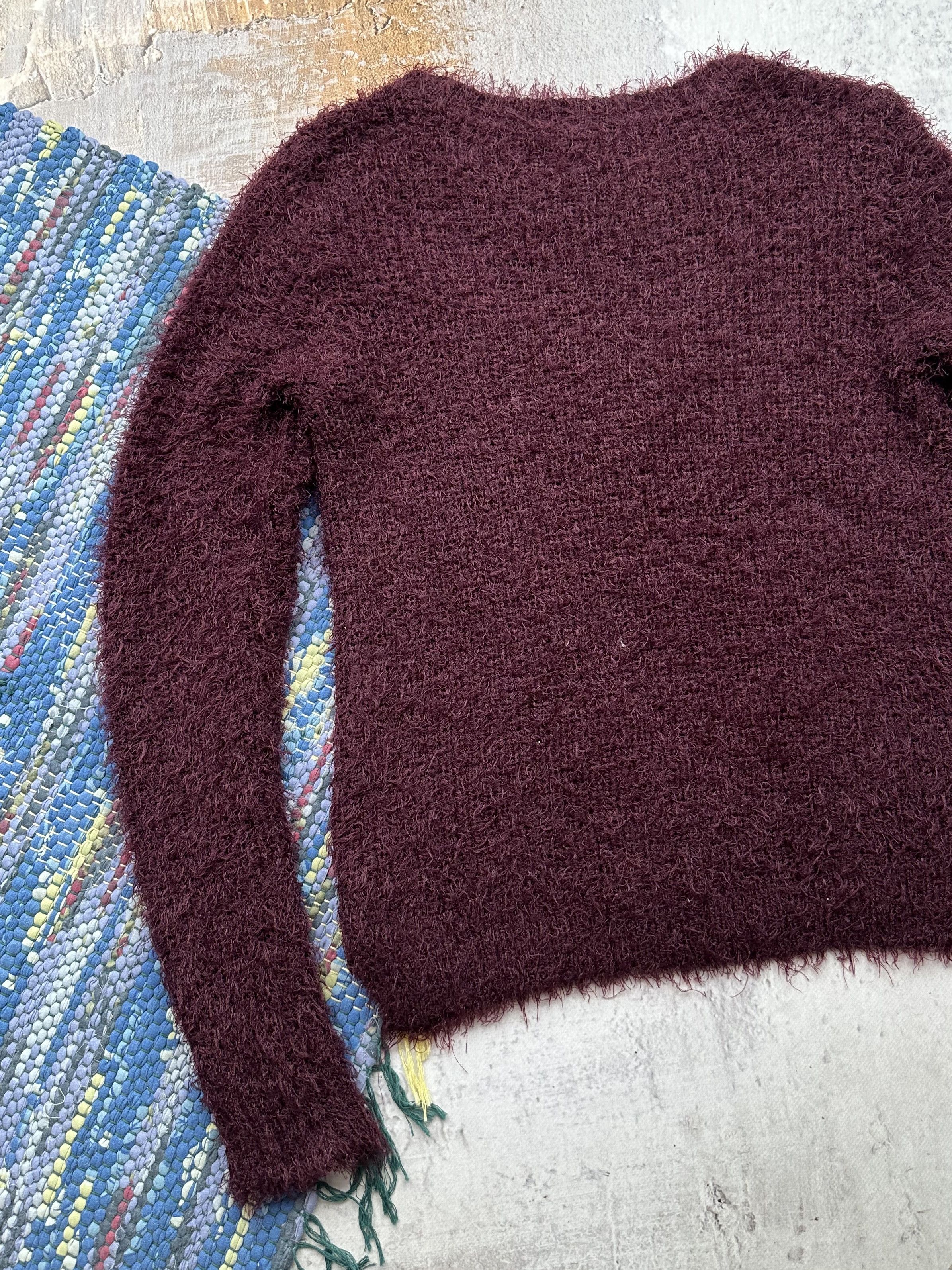 Japanese Brand Vintage Mohair Sweater A577(229) Size M / US 6-8 / IT 42-44 - 6 Thumbnail