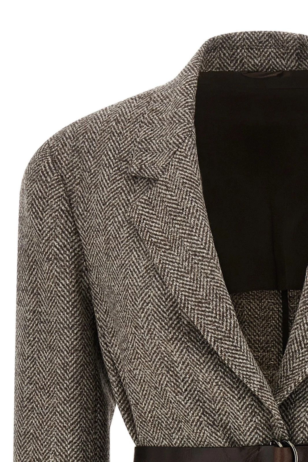 Brunello Cucinelli BRUNELLO CUCINELLI Lt Brown Wool Blazer New & Auth Size ONE SIZE - 3 Thumbnail
