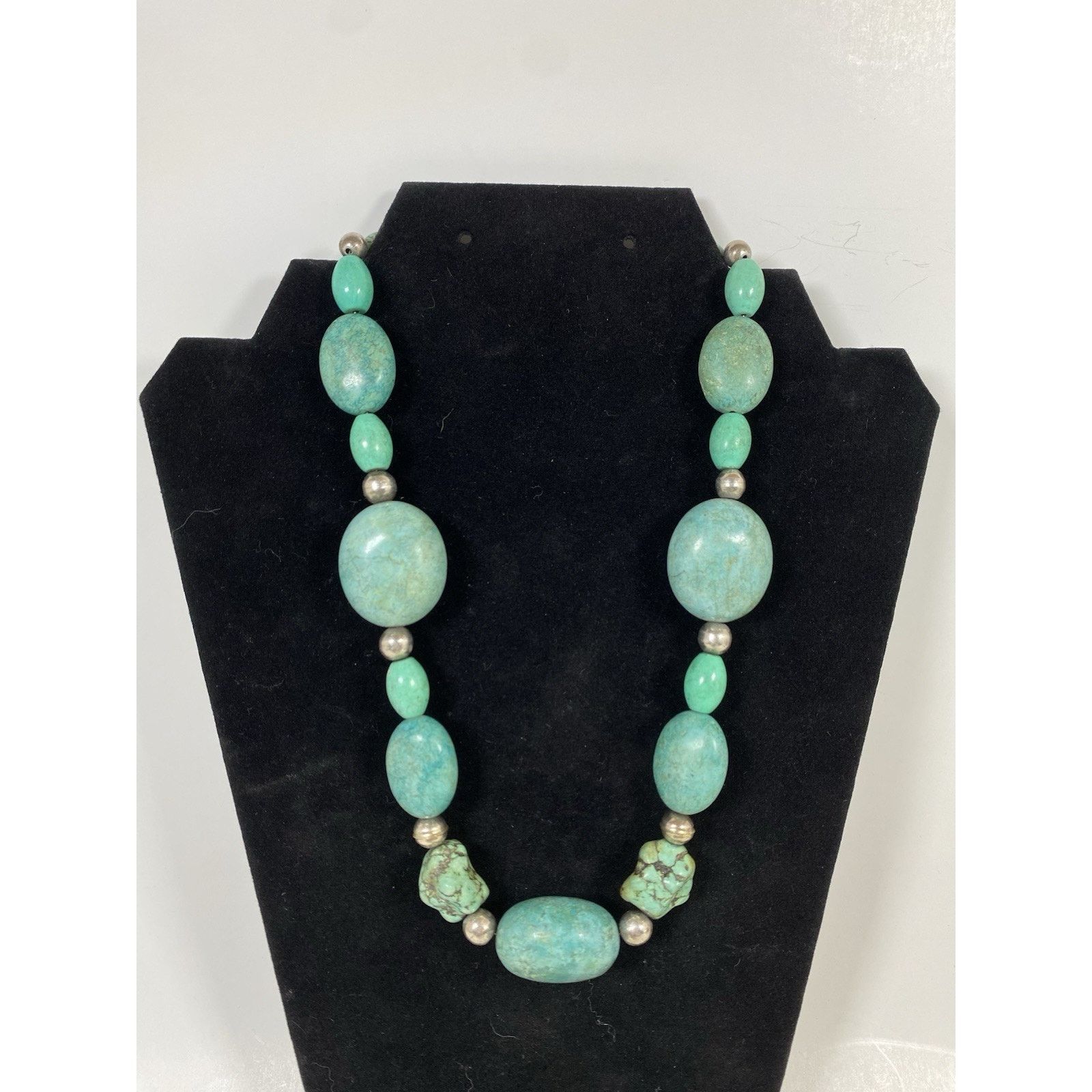 Other Turquoise Chunky Beaded Necklace Size ONE SIZE - 1 Thumbnail