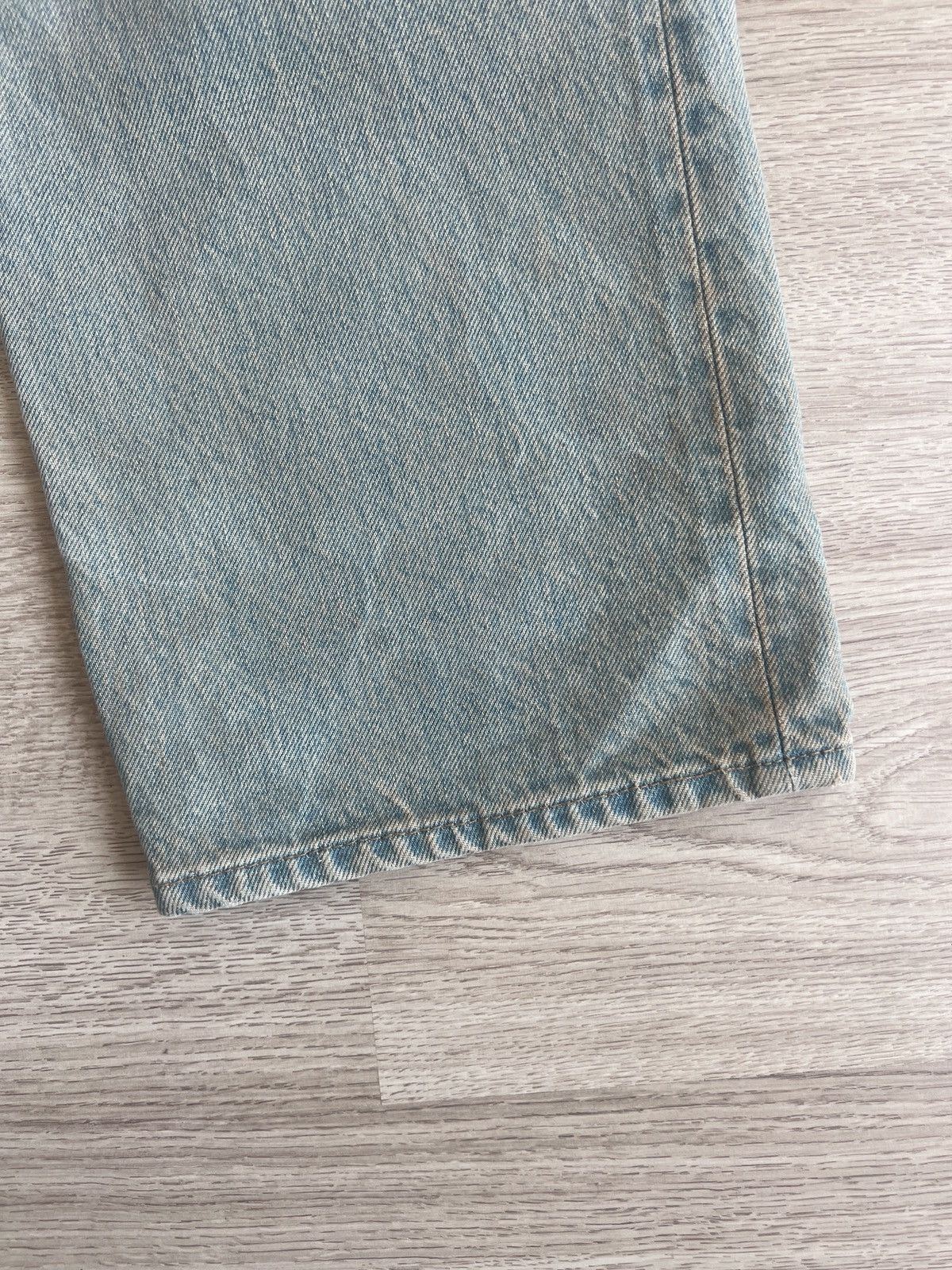 Wood Wood Wood Wood Al Rigid Denim Straight Fit Vintage Beige Size US 31 - 4 Thumbnail
