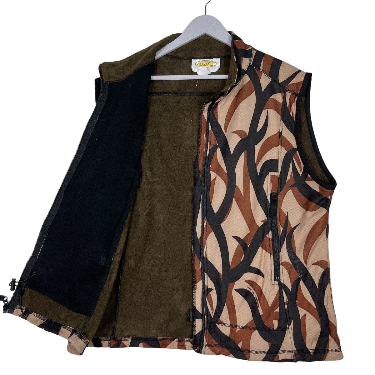 Japanese Brand 🔥 ASAT CAMO TRIBAL NUMBER NINE INSPIRED VEST Size US L / EU 52-54 / 3 - 9 Thumbnail