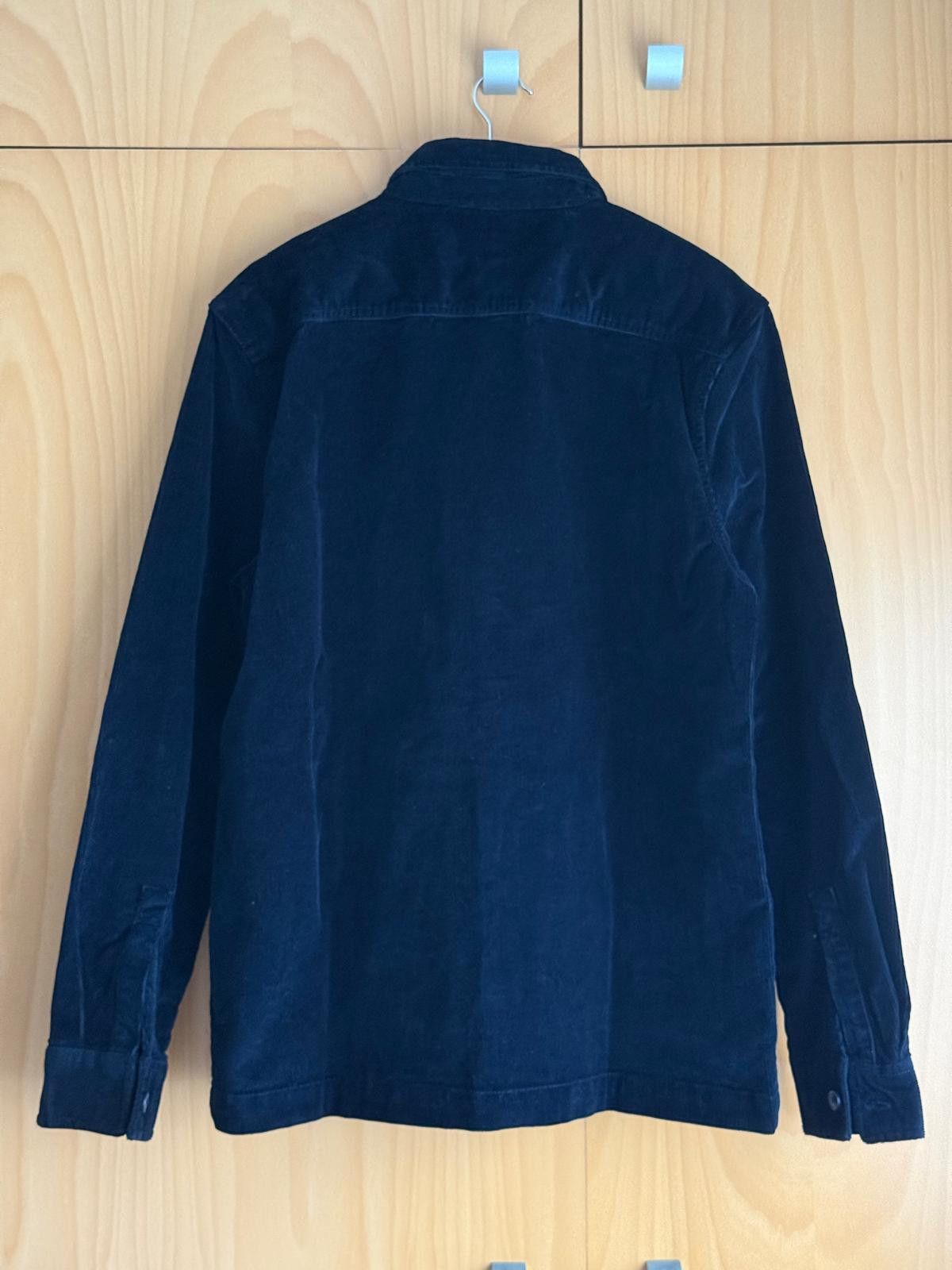 Barbour NWT Barbour Navy Corduroy Utility Overshirt - Size L Size US L / EU 52-54 / 3 - 6 Thumbnail