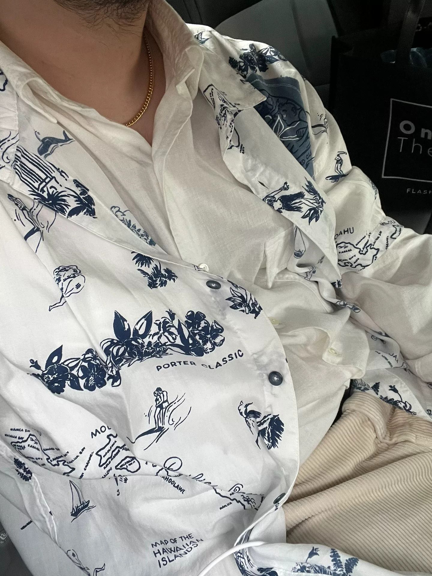 Porter Classic PORTER CLASSIC Hawaiian Aloha Silk Shirt Size US XL / EU 56 / 4 - 1 Thumbnail