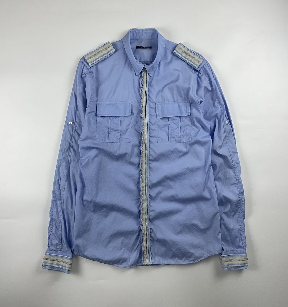 Balmain Balmain Military Shirt Size US M / EU 48-50 / 2 - 1 Thumbnail