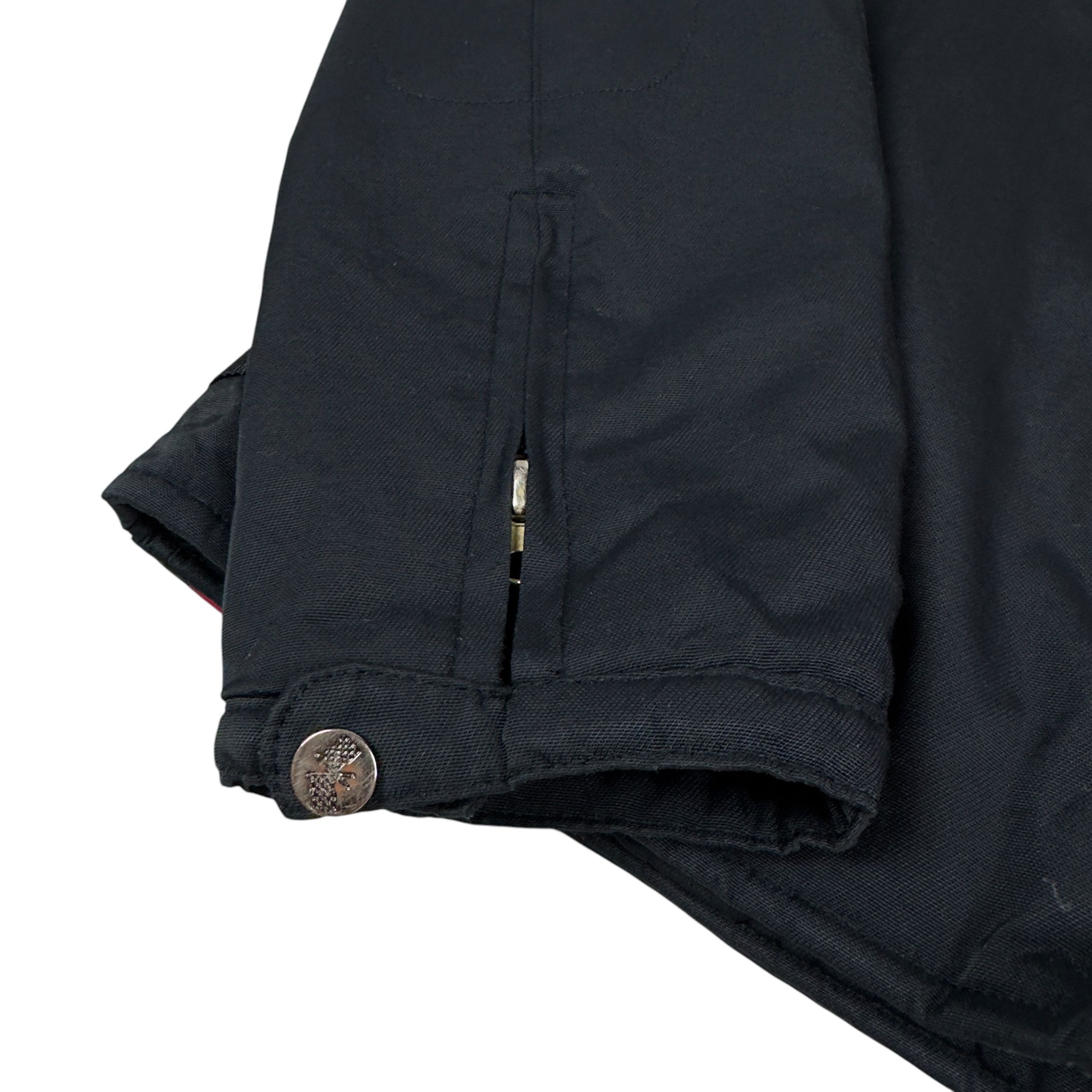 Indian Motorcycle × Vintage Men's Black Full Zip USA Flag Live To Ride Motorcycle Jacket Size US M / EU 48-50 / 2 - 5 Thumbnail