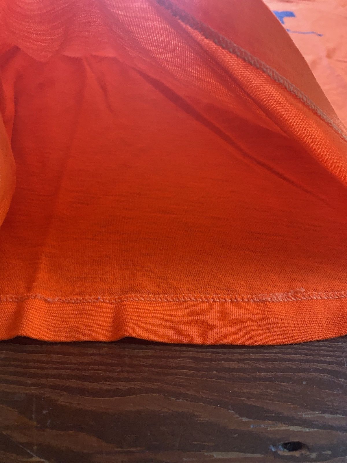 Vintage Vintage 80’s Gear Racewear Moto Orange Single Stitch Tee Size US XXS / EU 40 - 10 Thumbnail