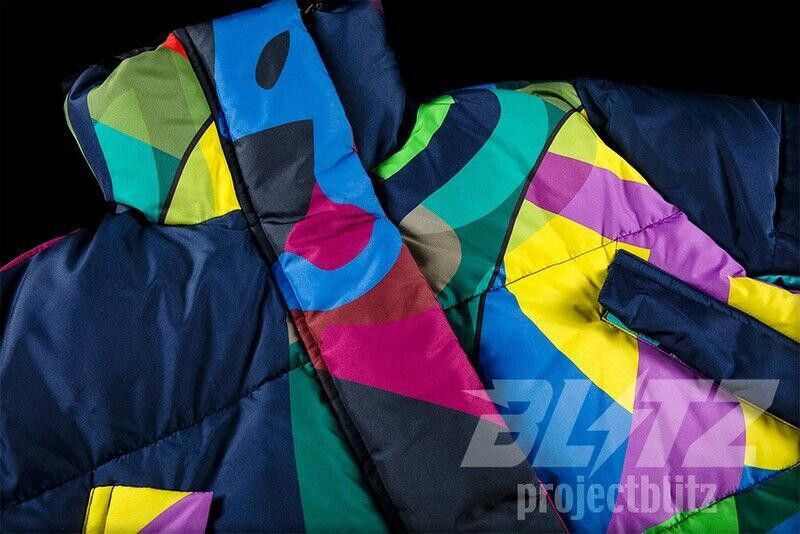 Sacai FW21 Sacai Kaws Padded Jacket Multicolor Size 2 M Medium Size US M / EU 48-50 / 2 - 4 Thumbnail