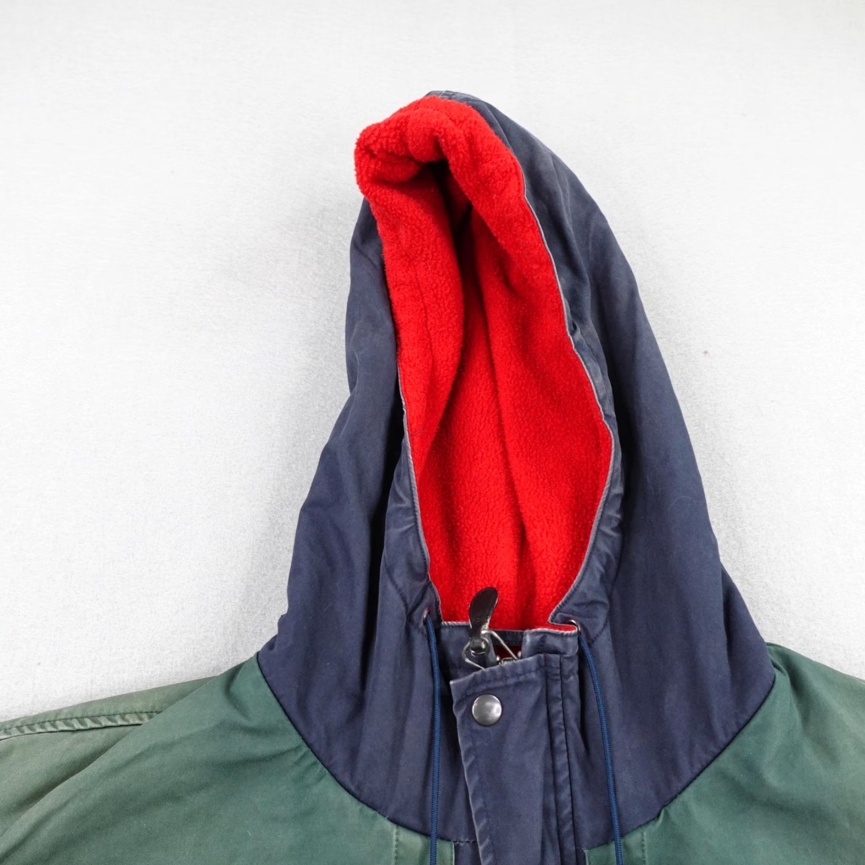 Polo Ralph Lauren VINTAGE Polo Ralph Lauren Jacket XL Parka Blue Hi Tech Fleece Lined Cotton Polyester Water Resistant 90s Mens Size US XL / EU 56 / 4 - 2 Thumbnail