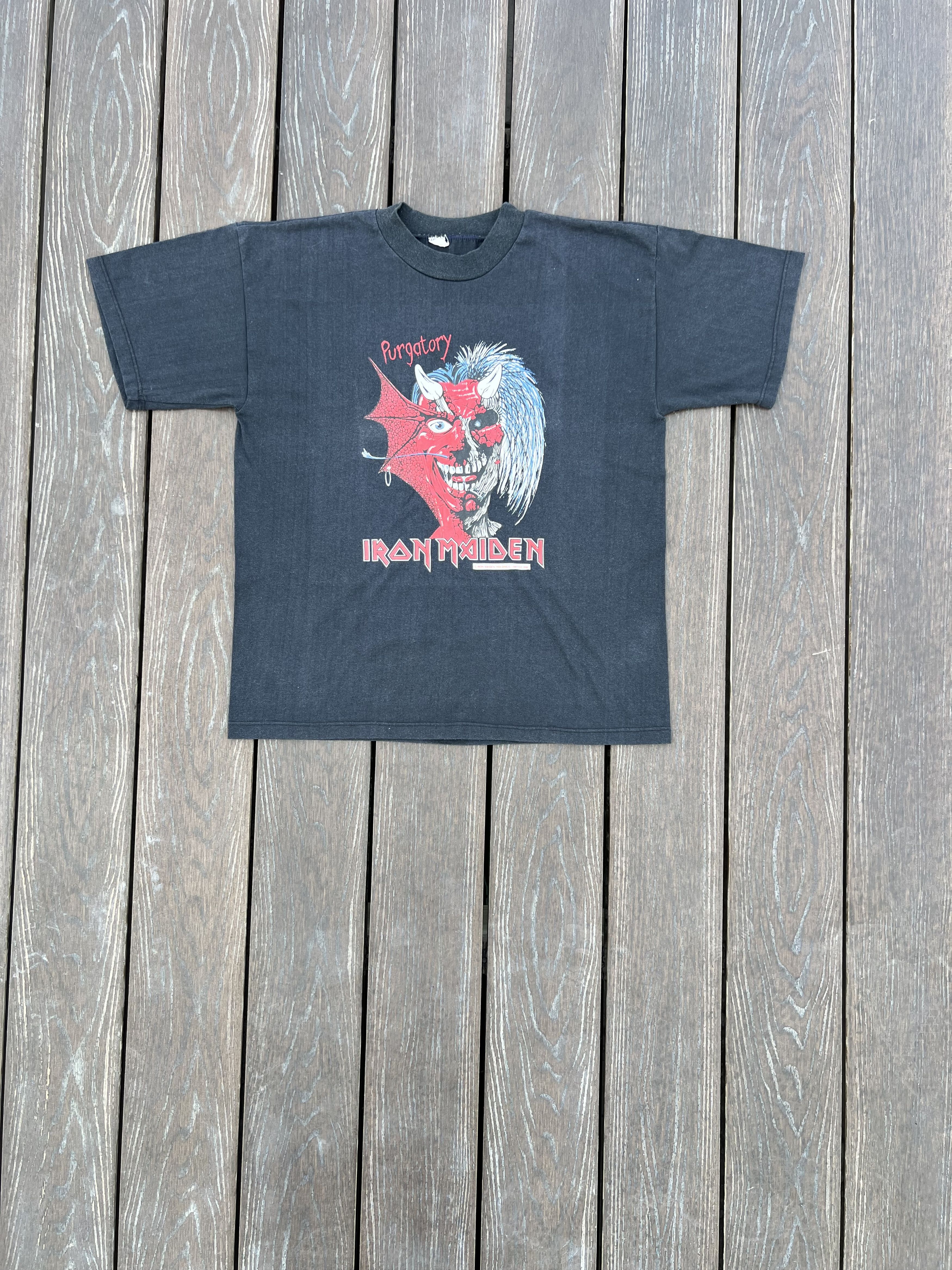 Iron Maiden T-shirt Iron Maiden Purgatory 1981 Size US M / EU 48-50 / 2 - 2 Thumbnail