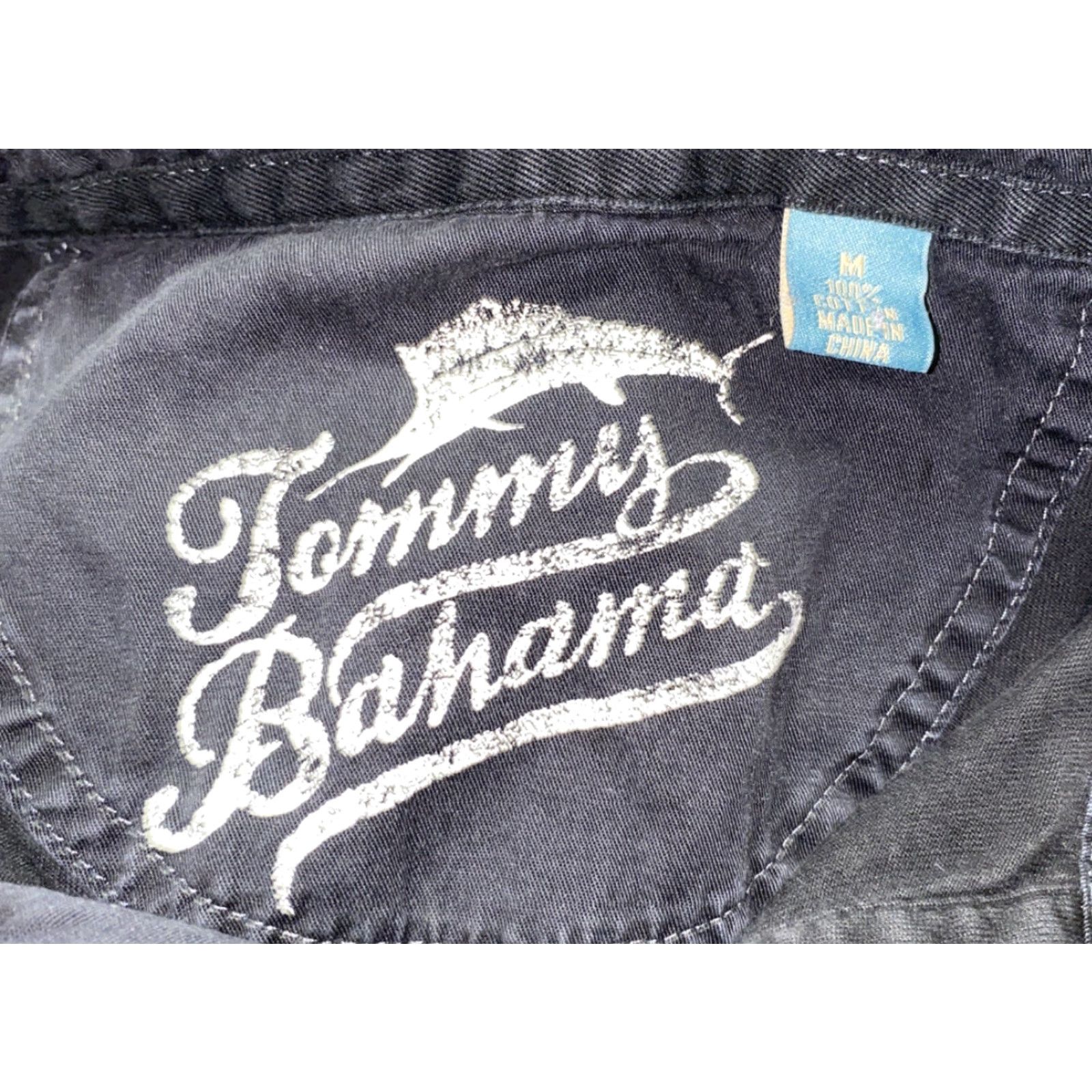 Tommy Bahama Tommy Bahama Polo Shirt Mens Black Short Sleeve Golf Size M Size US M / EU 48-50 / 2 - 5 Thumbnail
