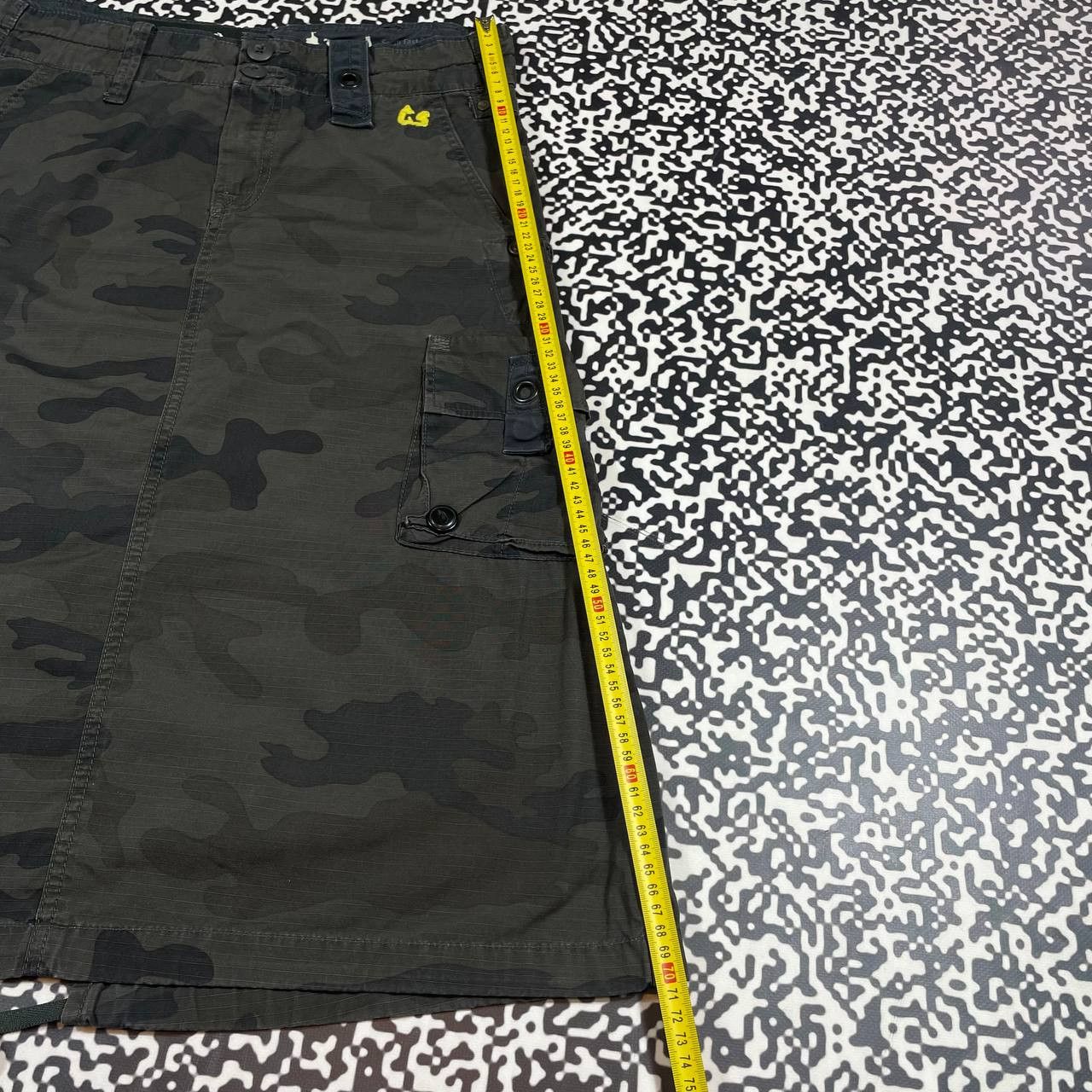 G-Star Vintage Y2K G STAR Camo Cargo Maxi Skirt Japanese Style Size 26" / US 2 / IT 38 - 17 Thumbnail