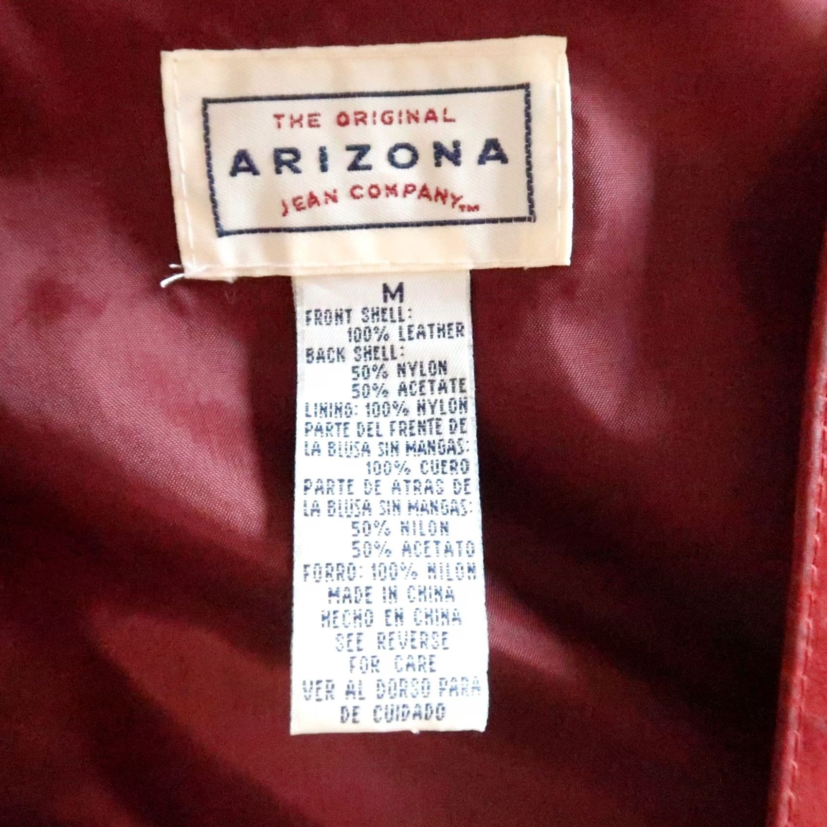 Vintage VINTAGE Arizona Burgundy Red Suede Leather Vest M Women Sleeveless Button Front 90s Bohemian Western Southwestern Casual Solid Short Length Size M / US 6-8 / IT 42-44 - 4 Thumbnail
