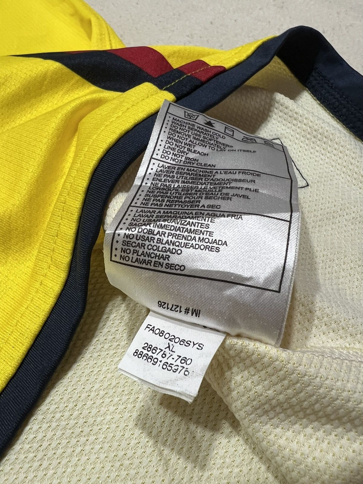 Nike Barcelona 2008 Nike Away Jersey #Messi 10 Size US XL / EU 56 / 4 - 8 Thumbnail