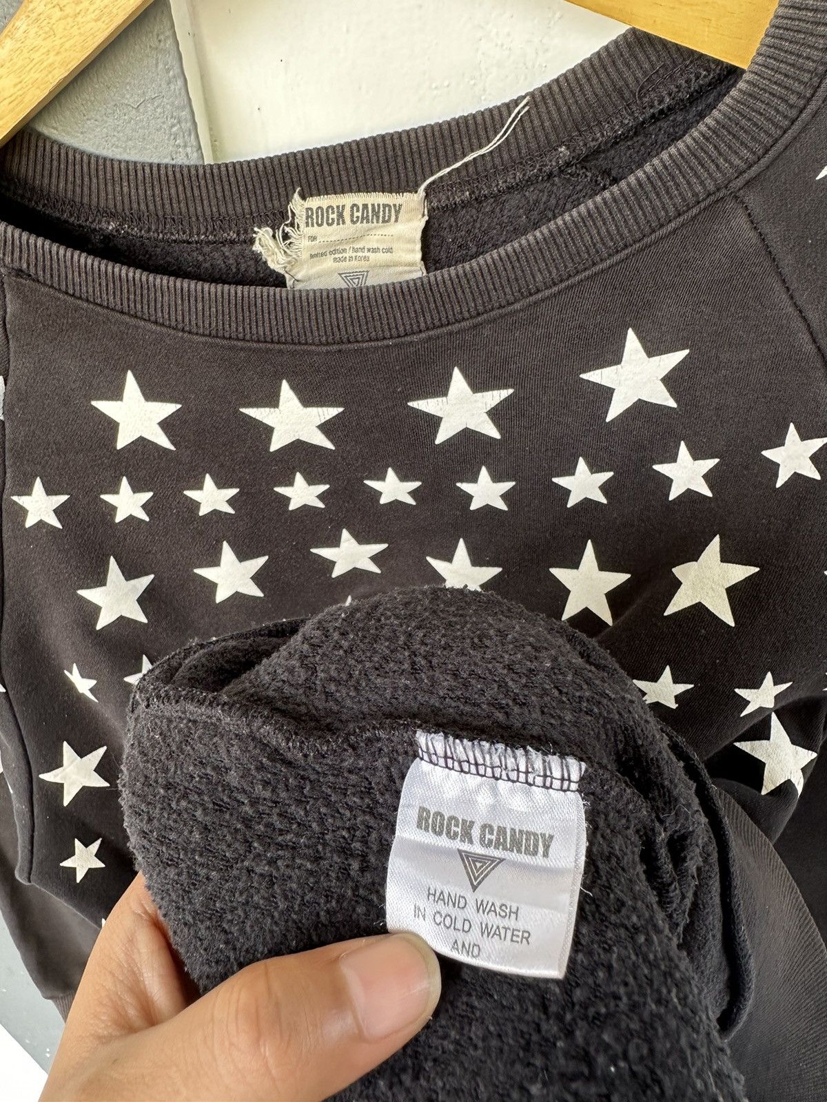 20471120 CRAZY FASHION ROCK CANDY 2 BIG STAR LOGO NUMBER NINE STYLE Size US L / EU 52-54 / 3 - 7 Thumbnail