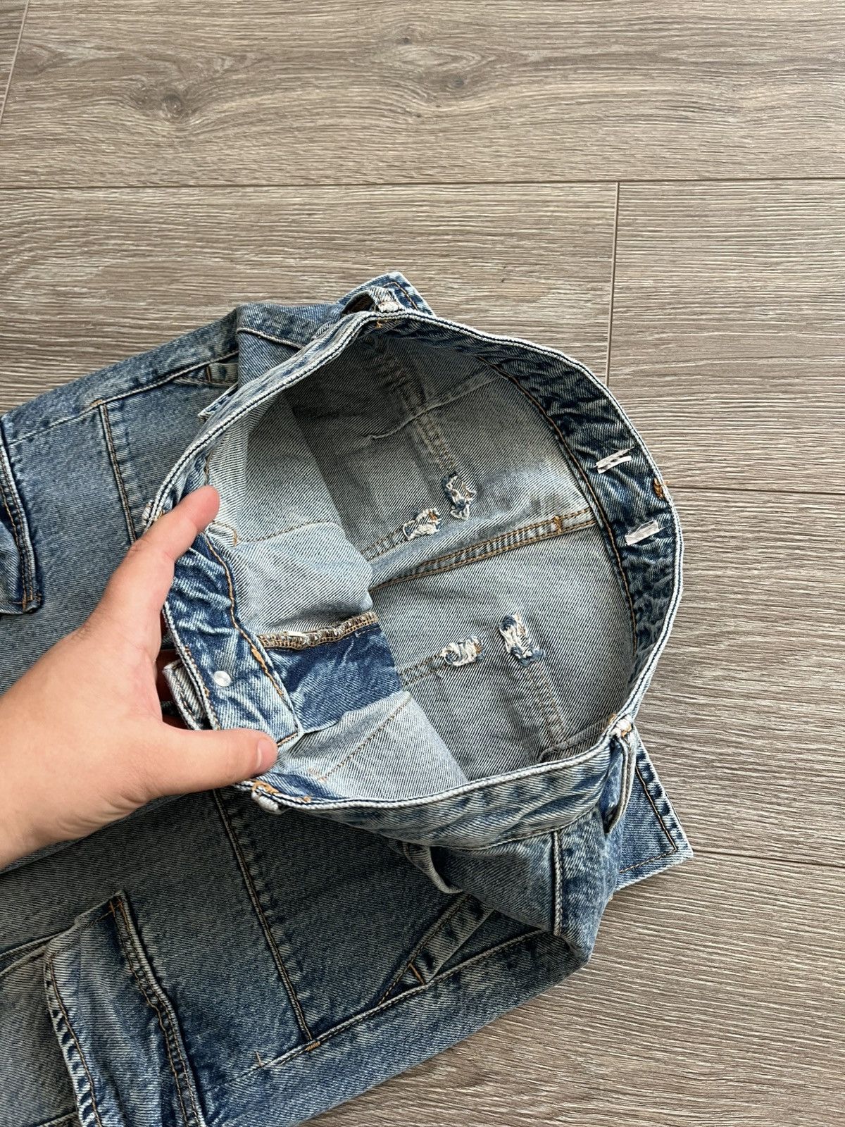 Vintage Vintage Y2K Dragon Baggy Jeans Cargo Pants Wide Leg Size US 30 / EU 46 - 14 Thumbnail
