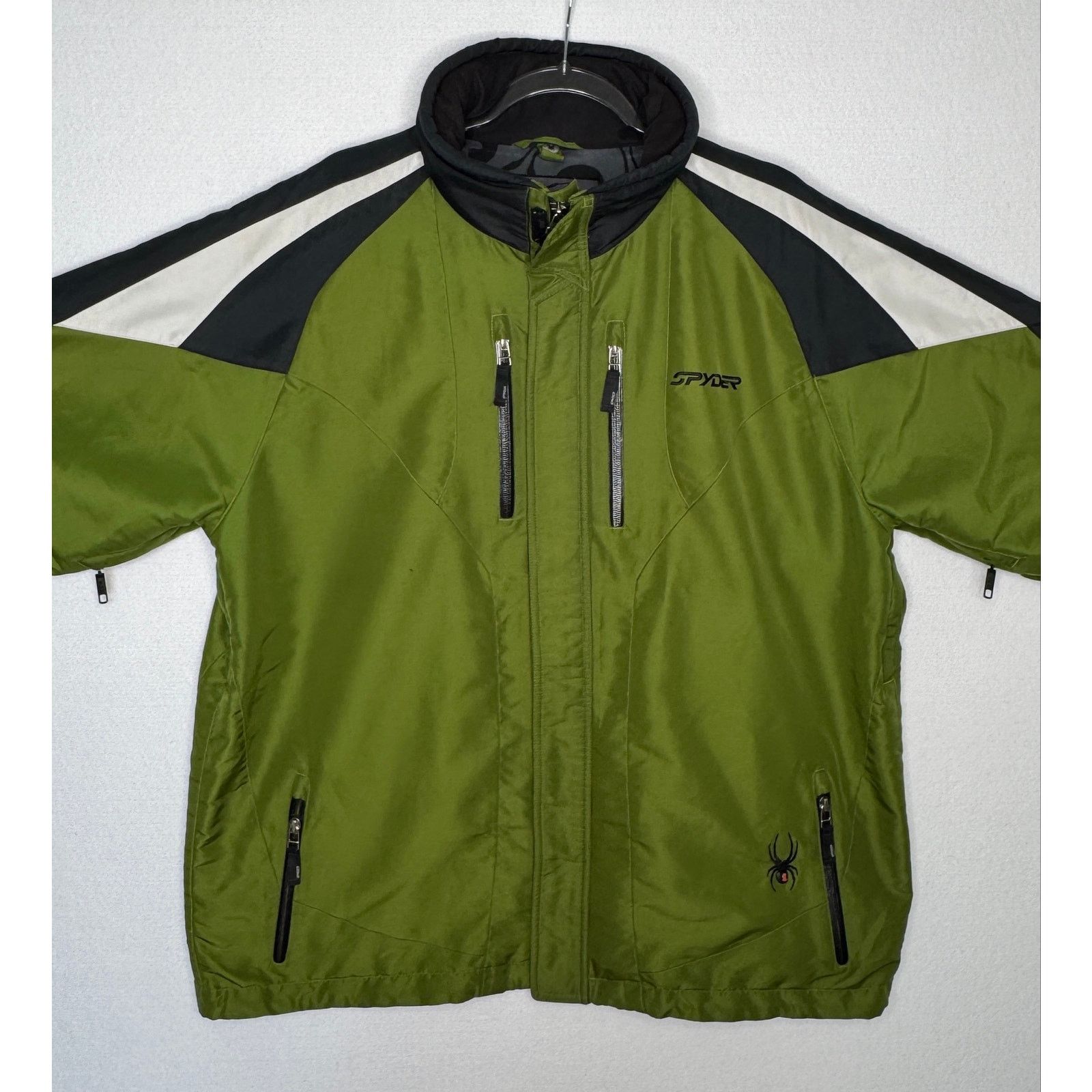 Spyder 2000s Spyder XSCAP Green Black Ski Jacket Men’s Large Size US L / EU 52-54 / 3 - 4 Thumbnail