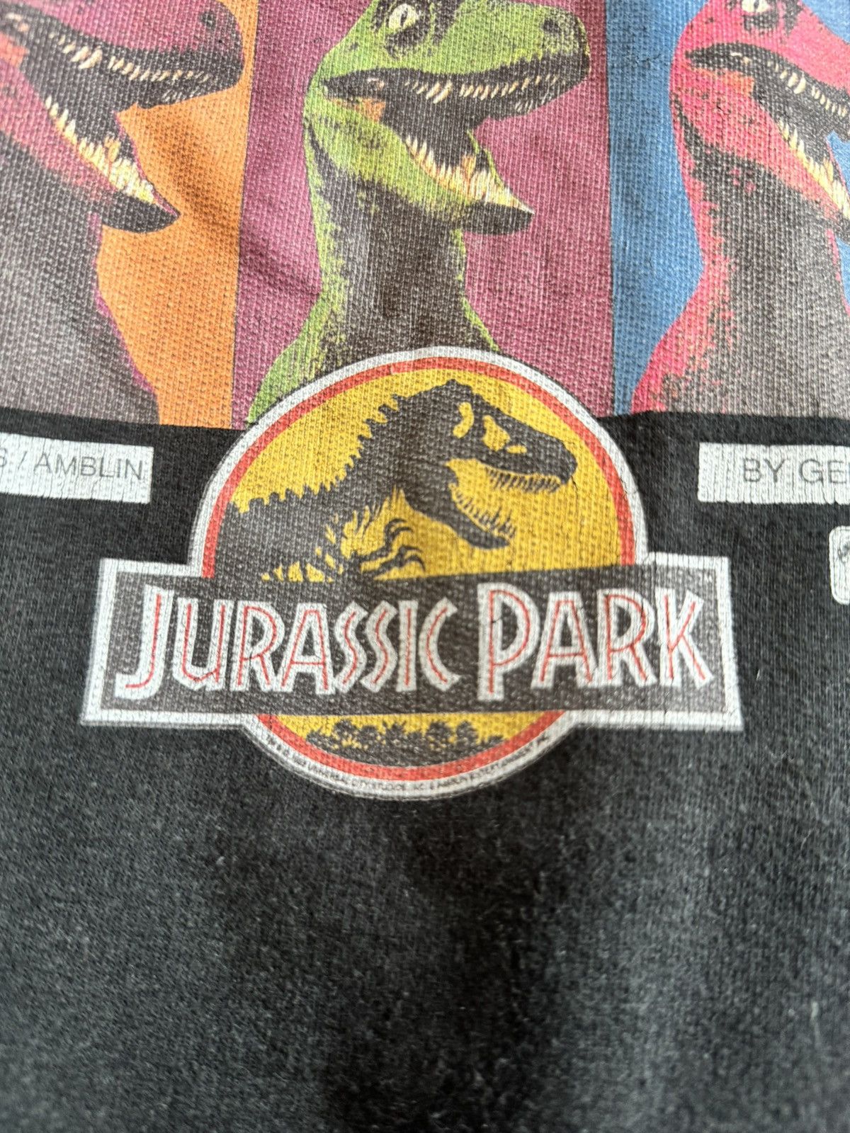Vintage Vintage 90s Jurassic Park By Genesis Rare 1992 Crewneck Size US XXL / EU 58 / 5 - 3 Thumbnail