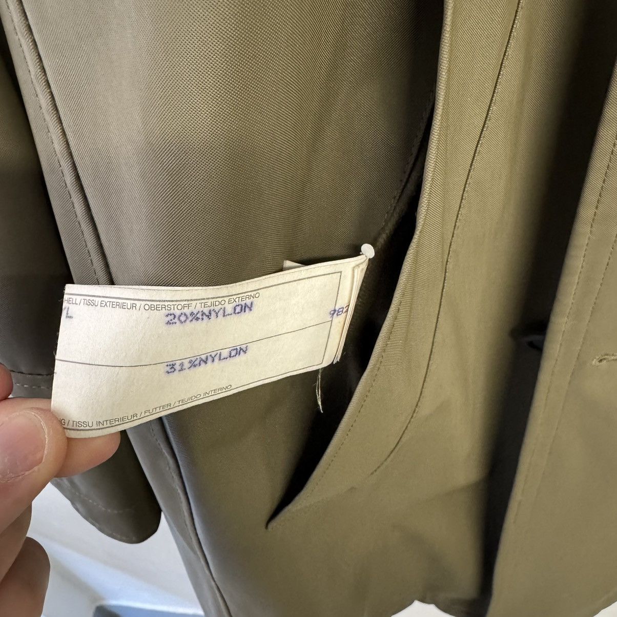 Left Hand × Massimo Osti Thermojoint Wool Lining Trench Coat Jacket Size US M / EU 48-50 / 2 - 6 Thumbnail