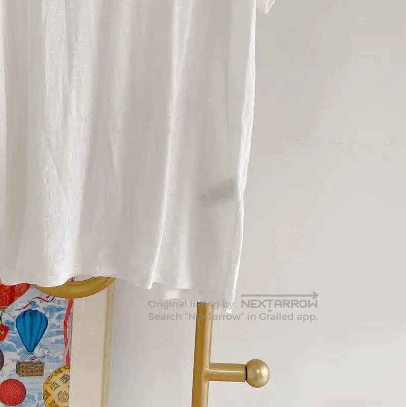 Balmain Balmain White Cotton Short-Sleeve T-Shirt . Size XS / US 0-2 / IT 36-38 - 4 Thumbnail